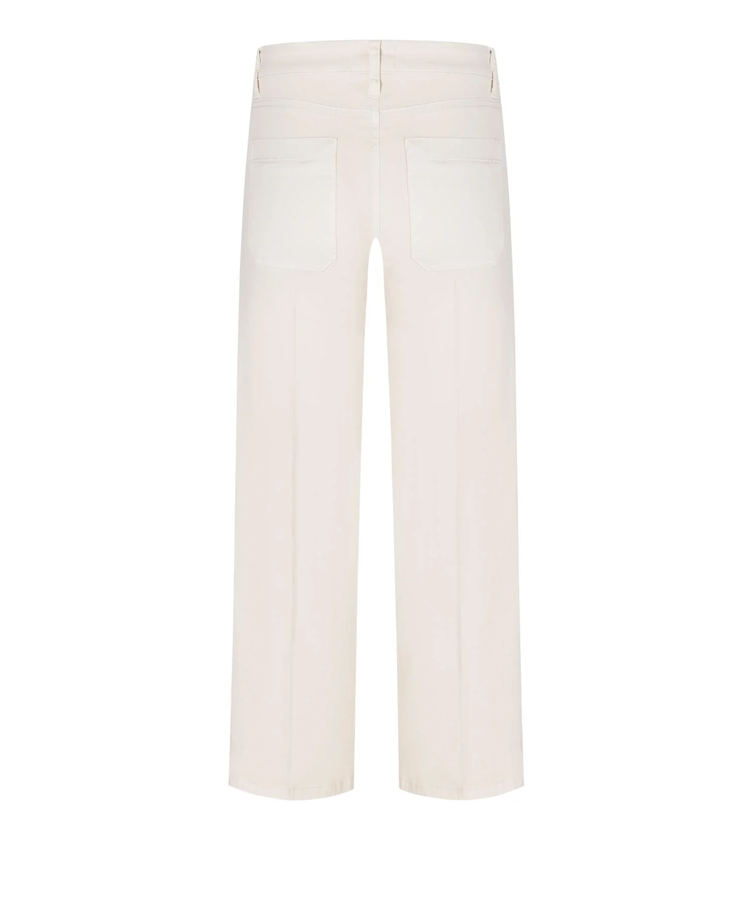 Tess Cropped Pants Marshmallow - Image 2
