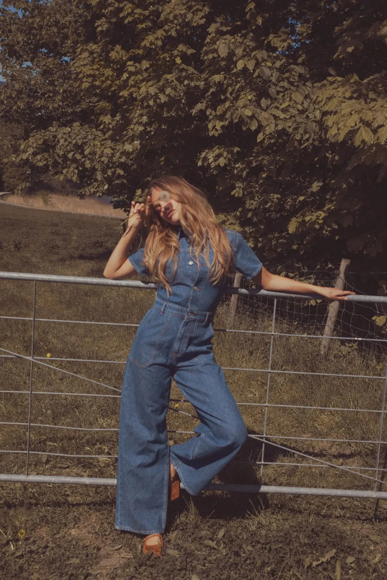 Miller Jumpsuit Mid Blue - Image 5