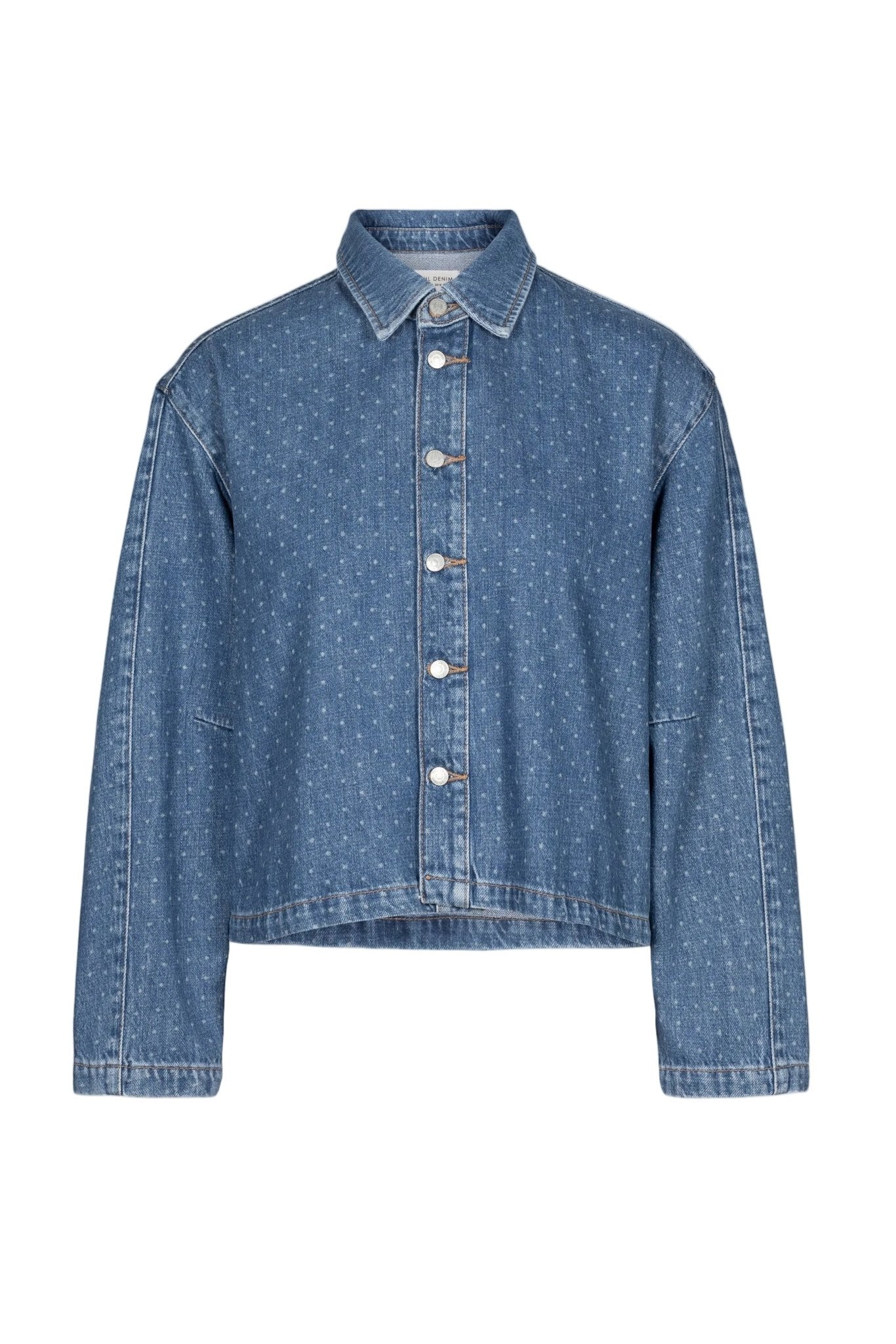 Marley Shirt Mid Blue Dot