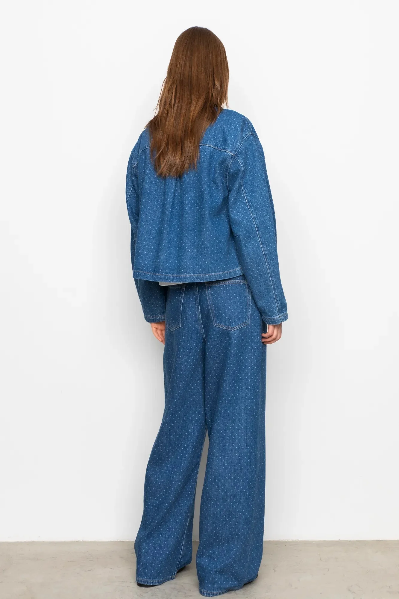 Jace Trouser Mid Blue Dot - Image 6