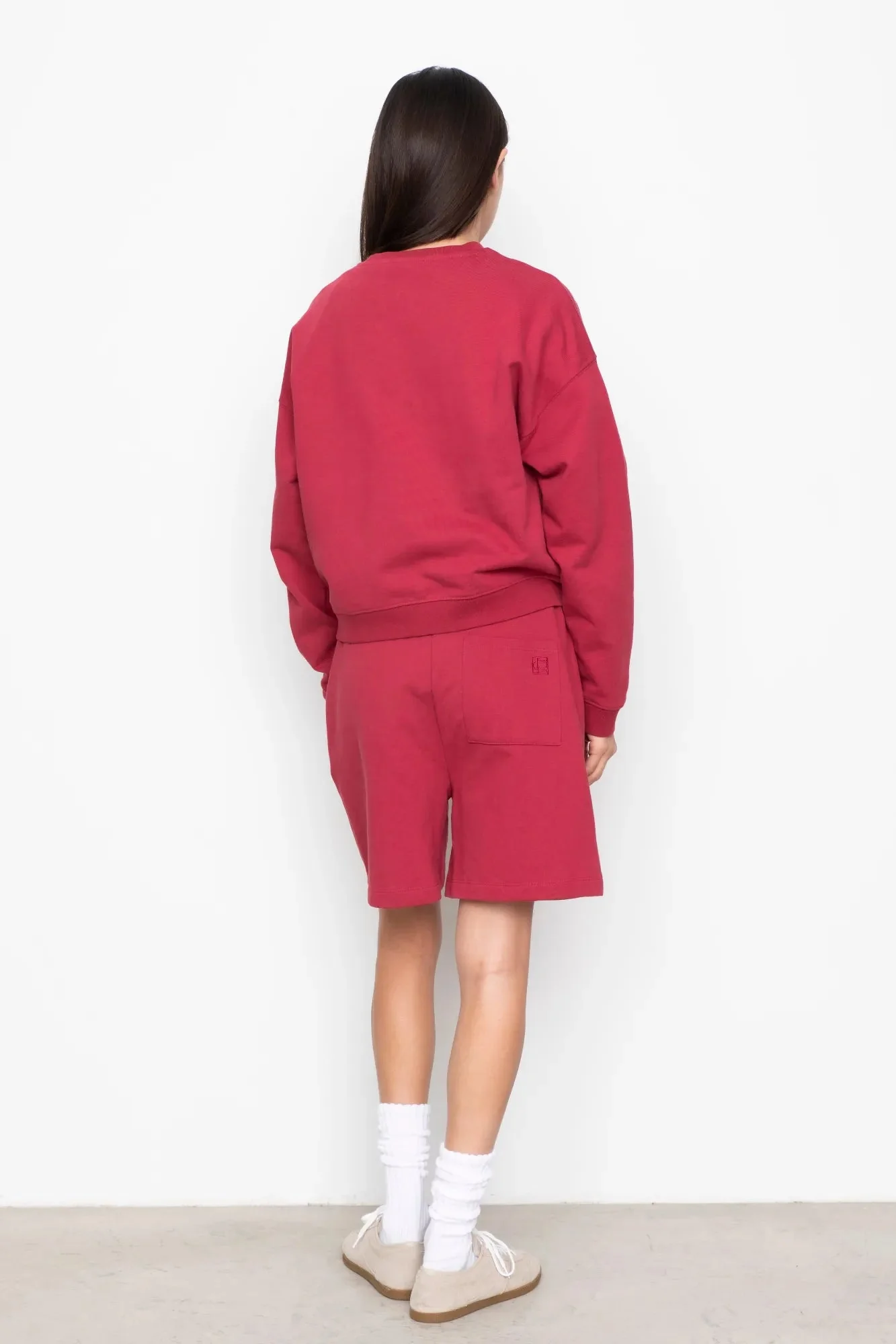 Maggy Sweatshorts Berry - Image 6