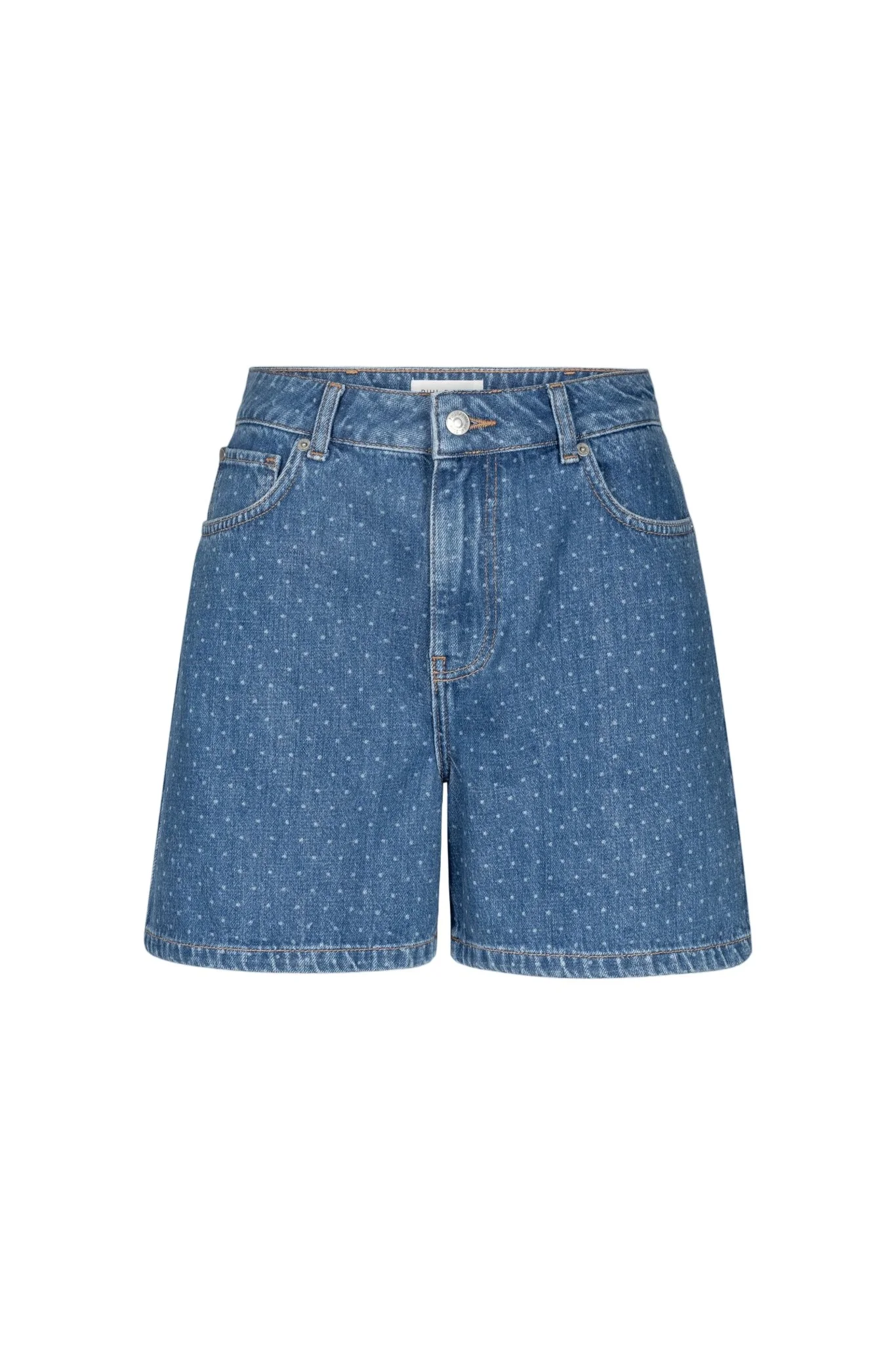 Lyle Shorts Mid Blue Dot - Image 2