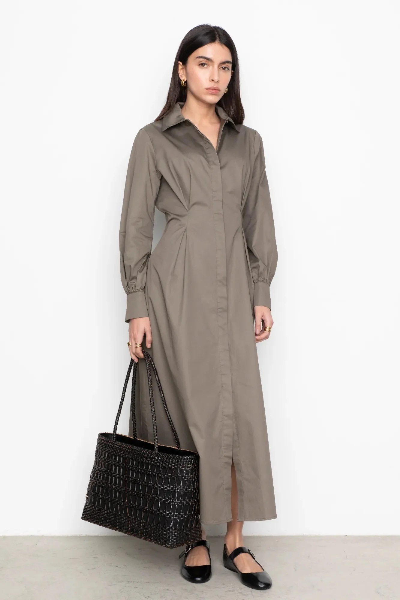 Leandra Dress Army - Image 3