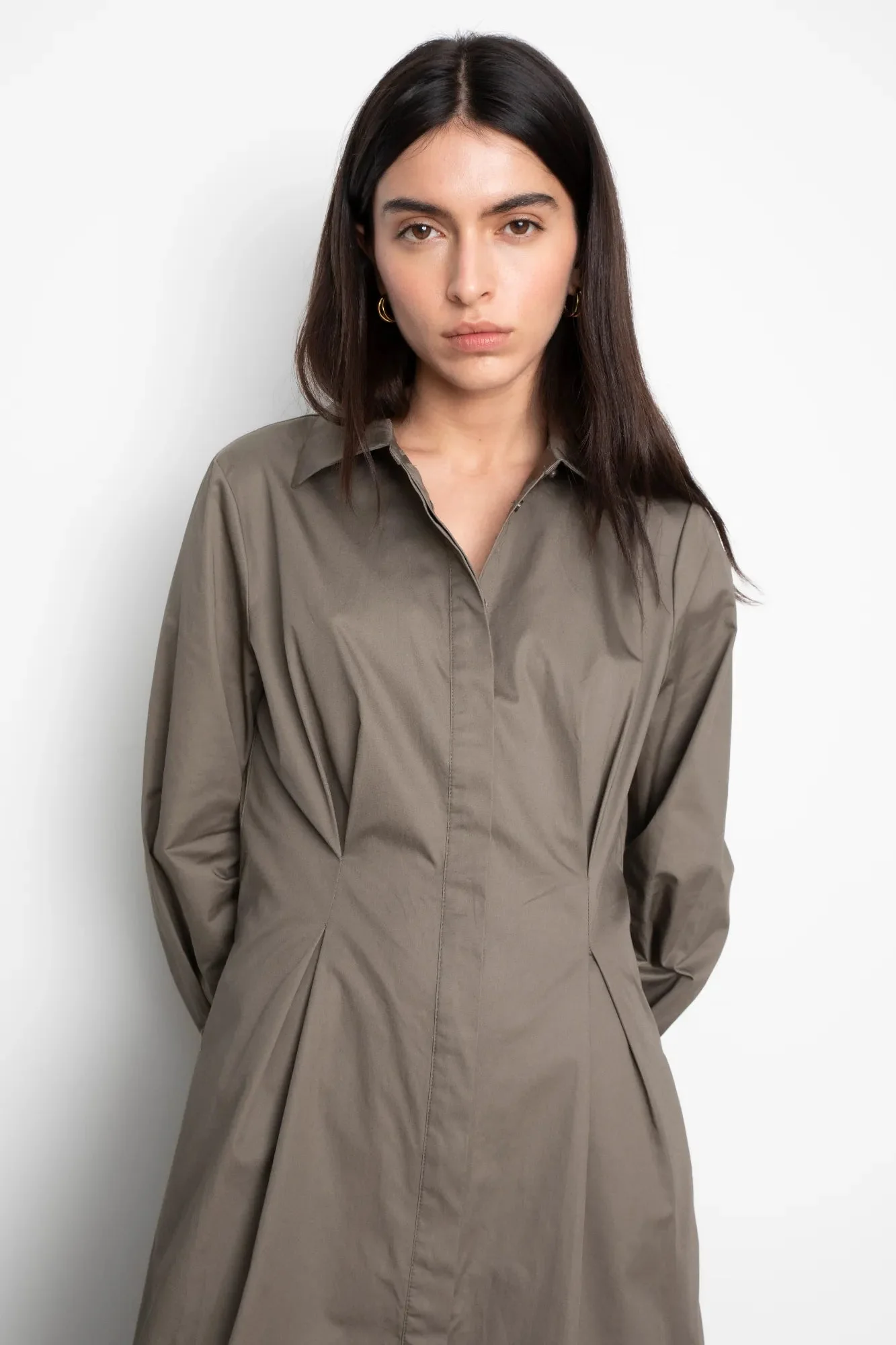 Leandra Dress Army - Image 4