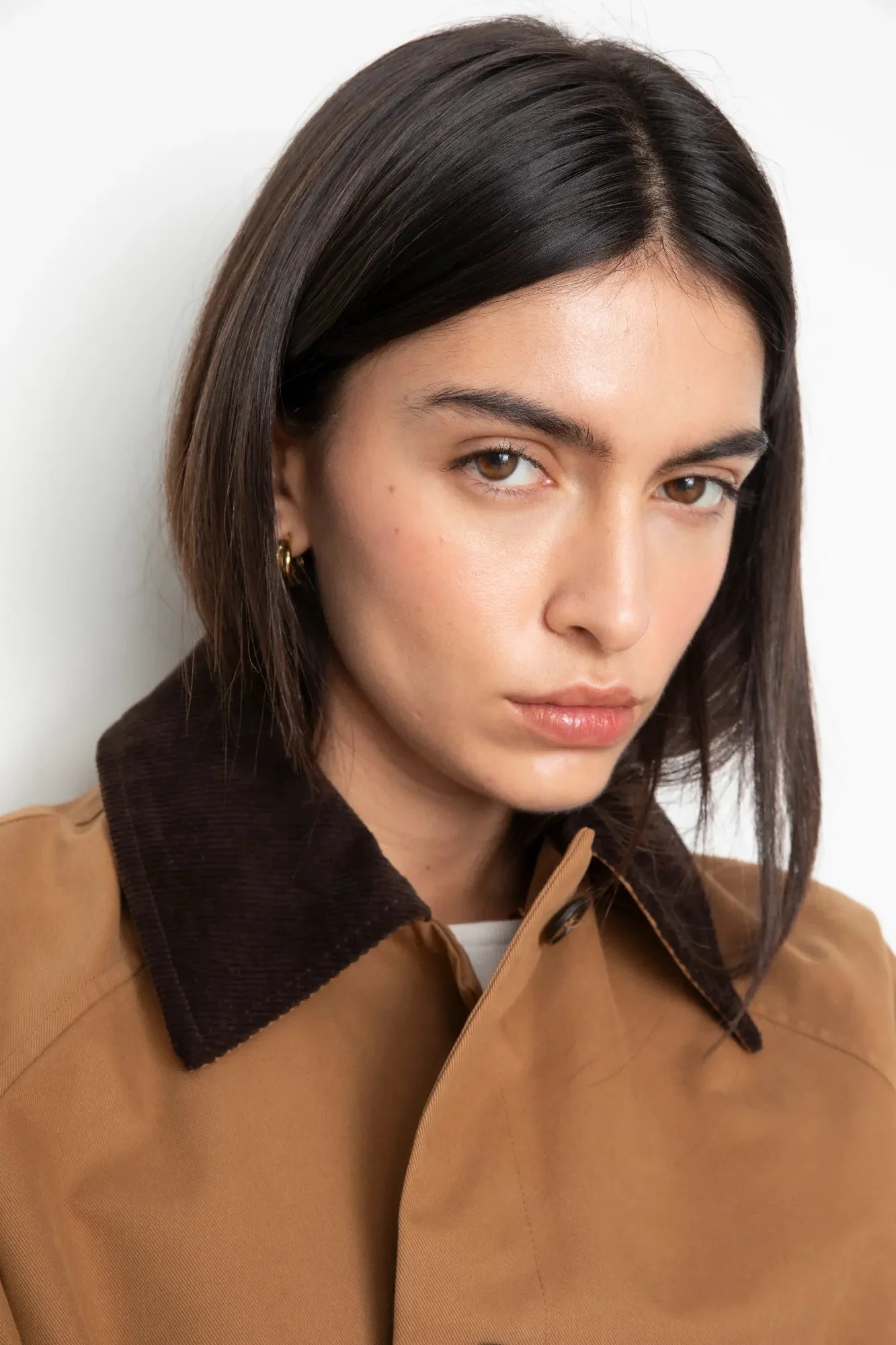 Heather Jacket Dark Camel - Image 7