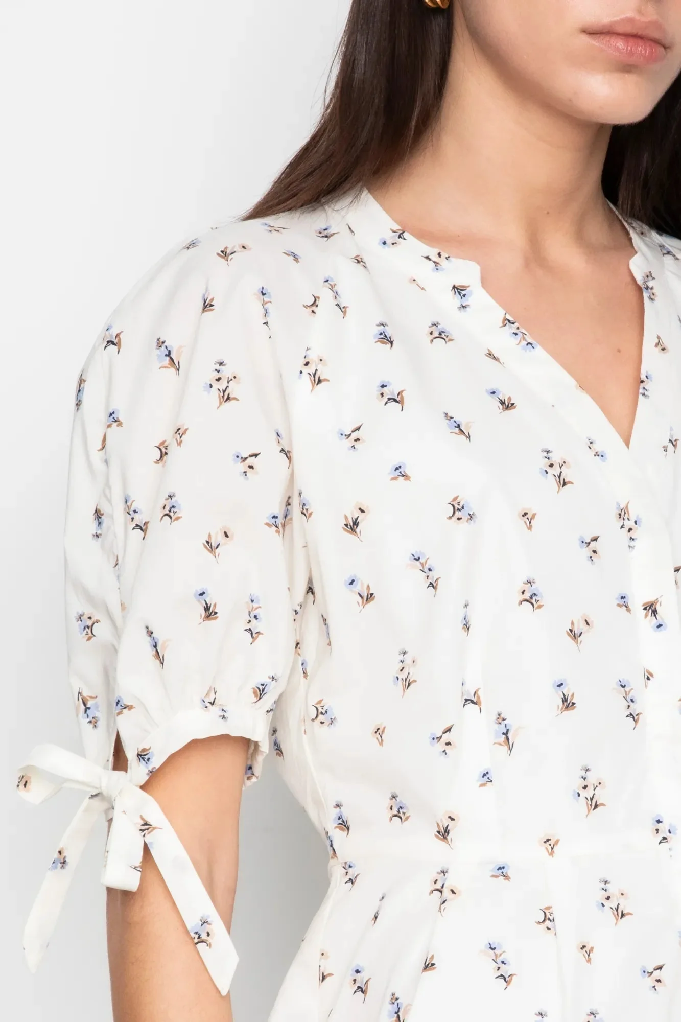 Lia Dress White Anemone Print - Image 12