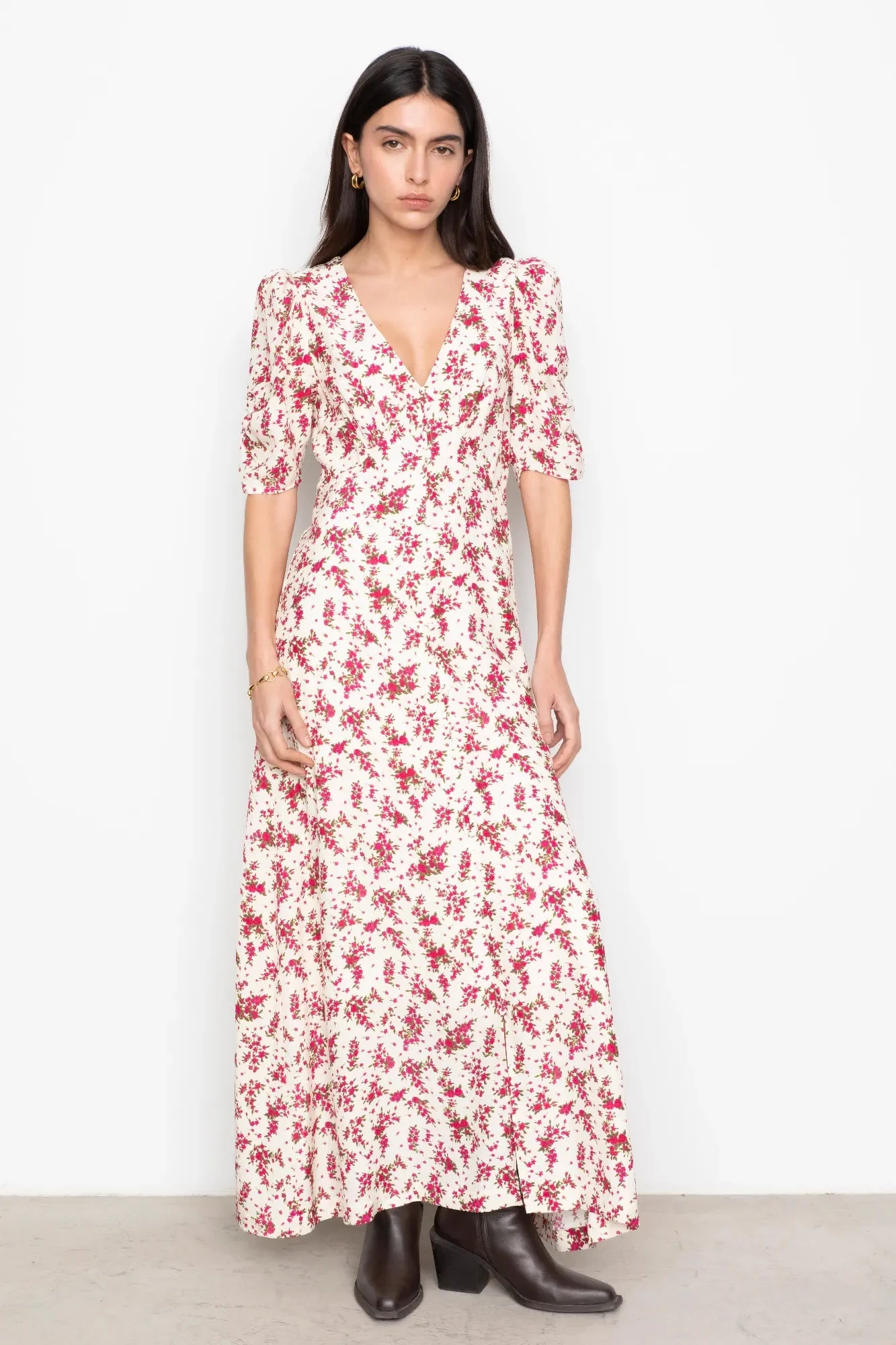 Aivy Dress Berry Print - Image 10