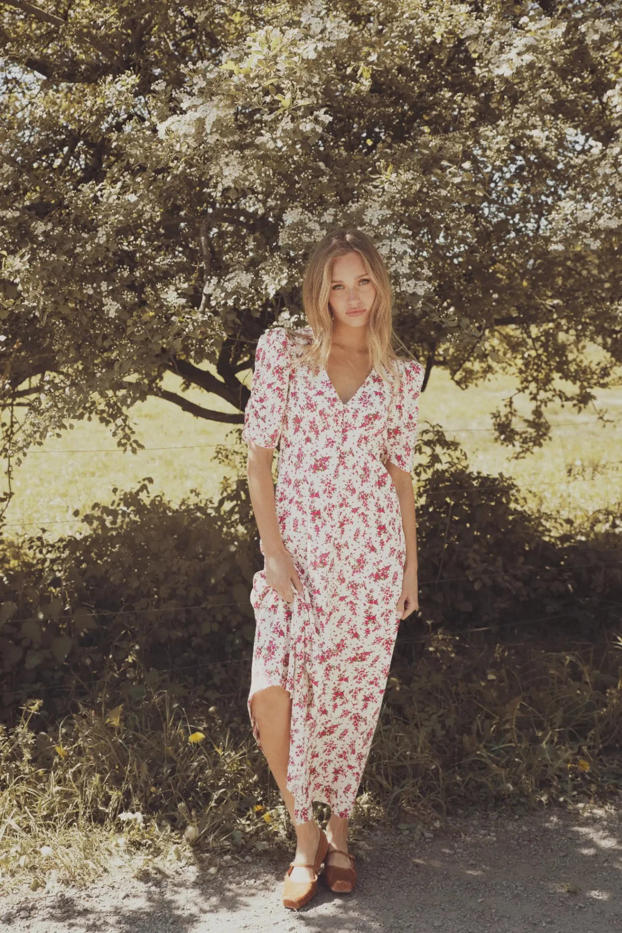 Aivy Dress Berry Print - Image 2