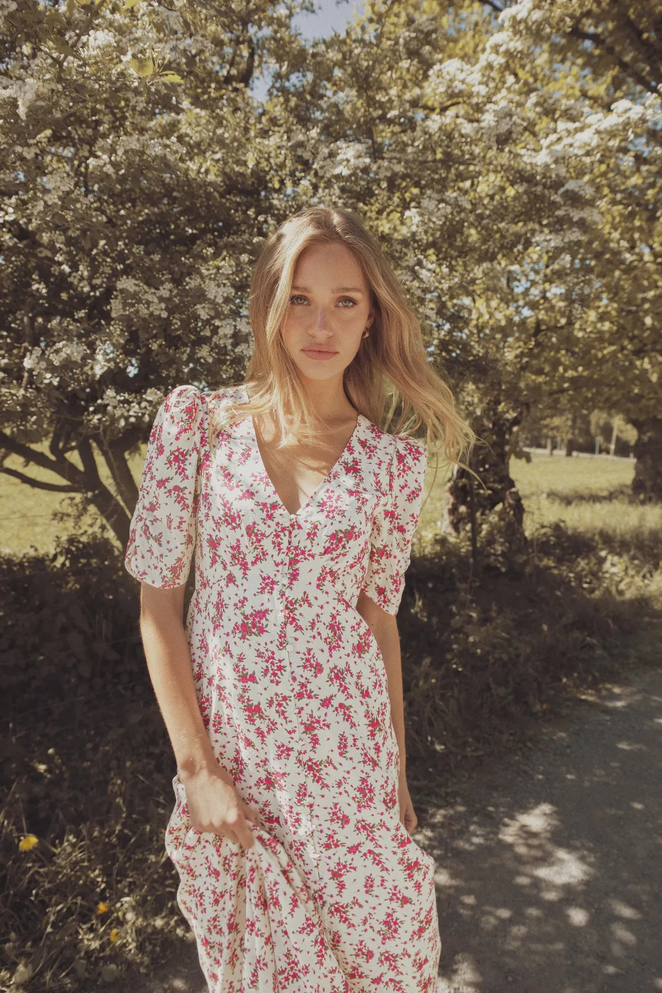 Aivy Dress Berry Print - Image 4