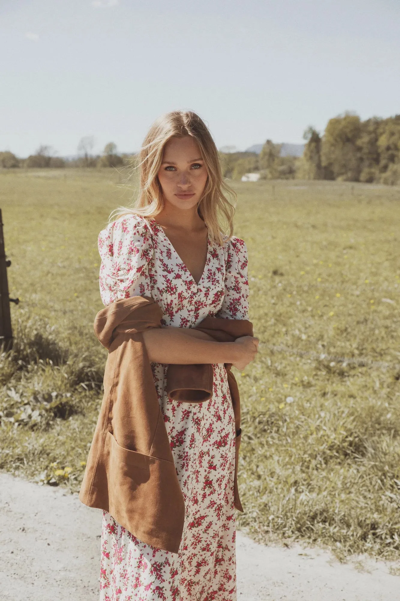 Aivy Dress Berry Print - Image 8