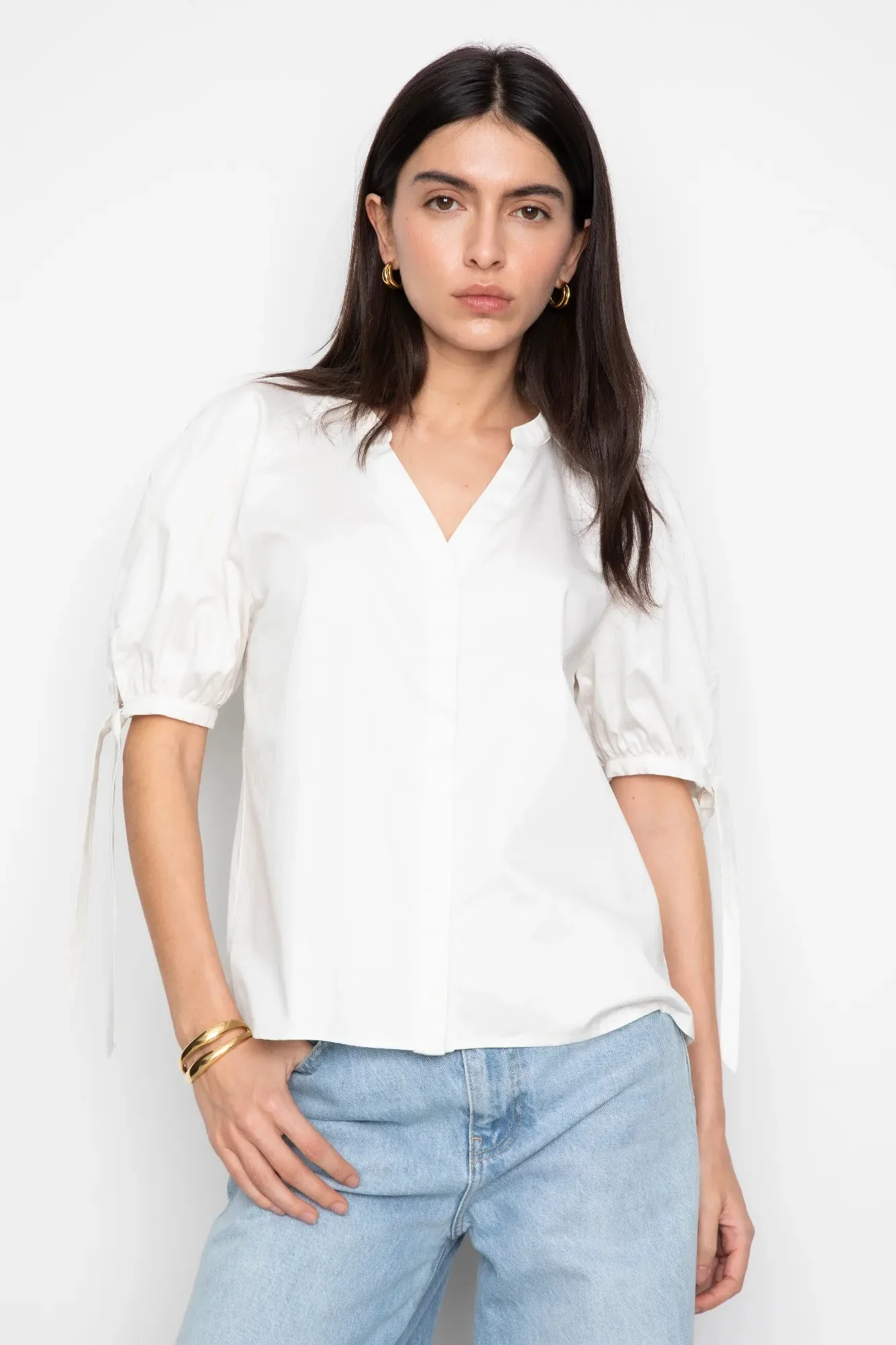 Liza Blouse Cream - Image 3
