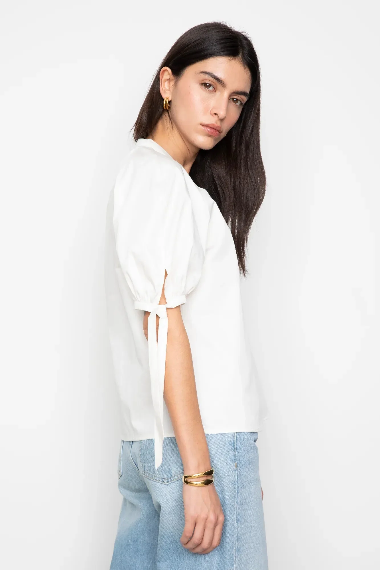 Liza Blouse Cream - Image 5