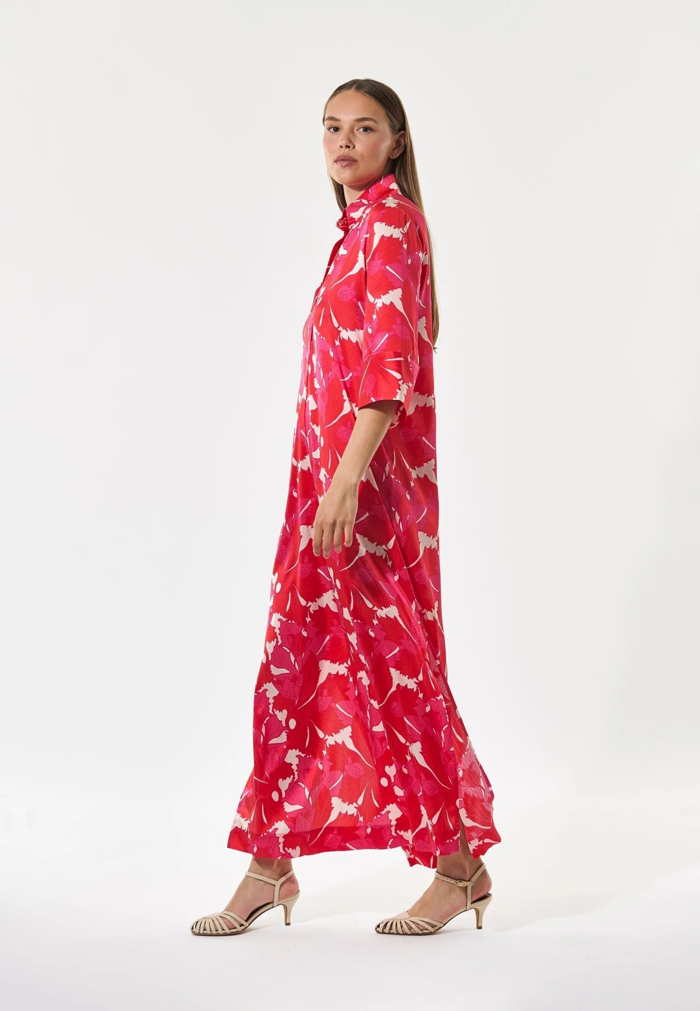 Helga Dress Hazel Berry - Image 3