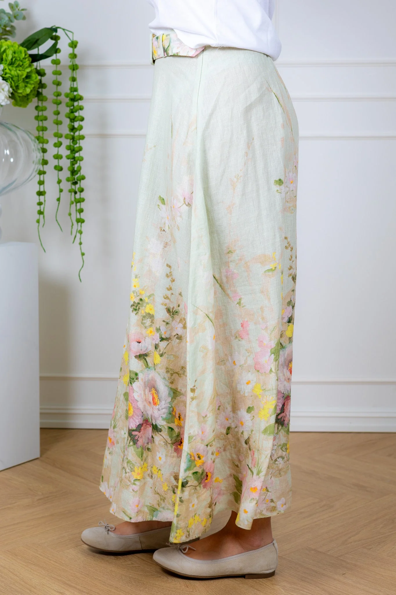 Linen Maxi Skirt Harmony - Image 5