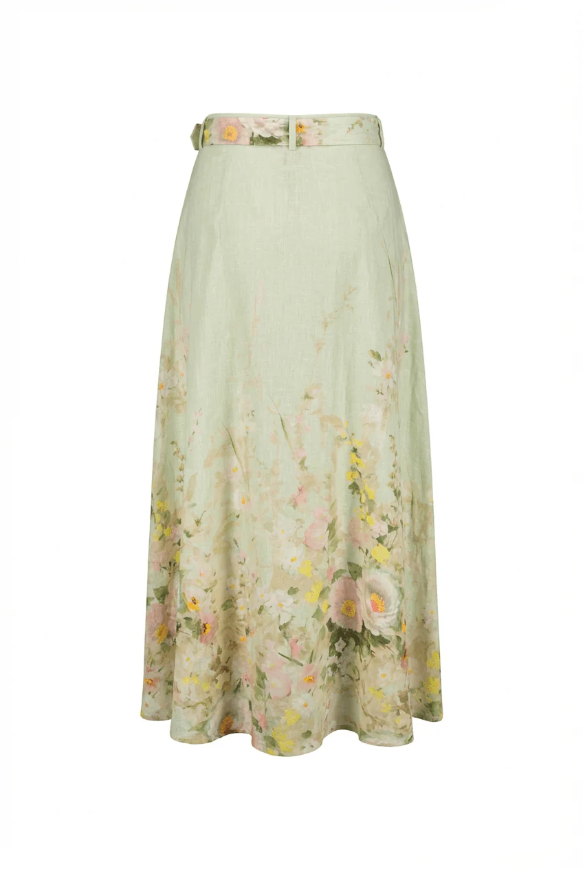 Linen Maxi Skirt Harmony - Image 7