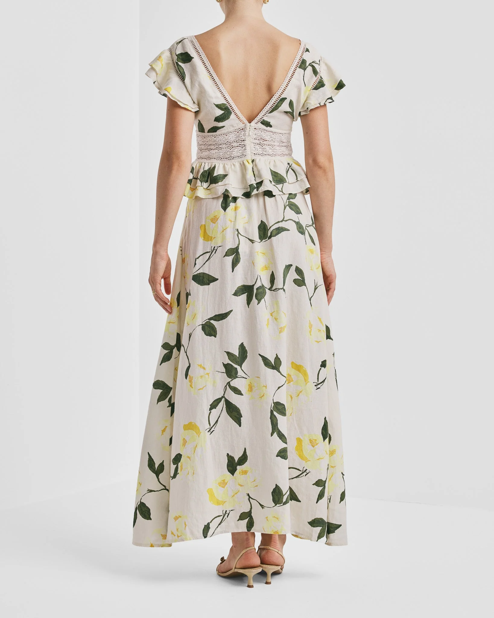 Linen Maxi Skirt Sunlight - Image 11