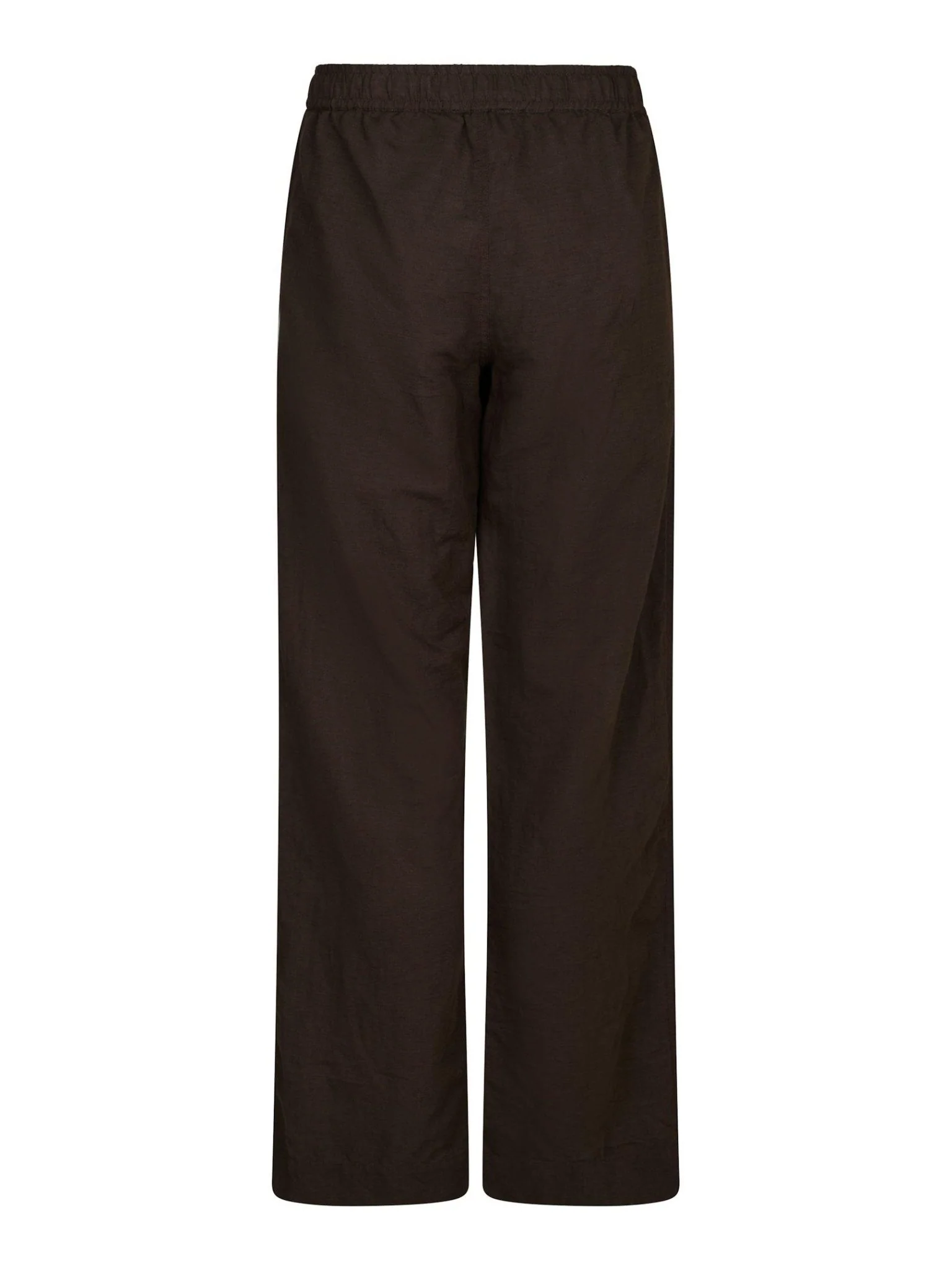 Sonar Linen Pants Dark Brown - Image 8