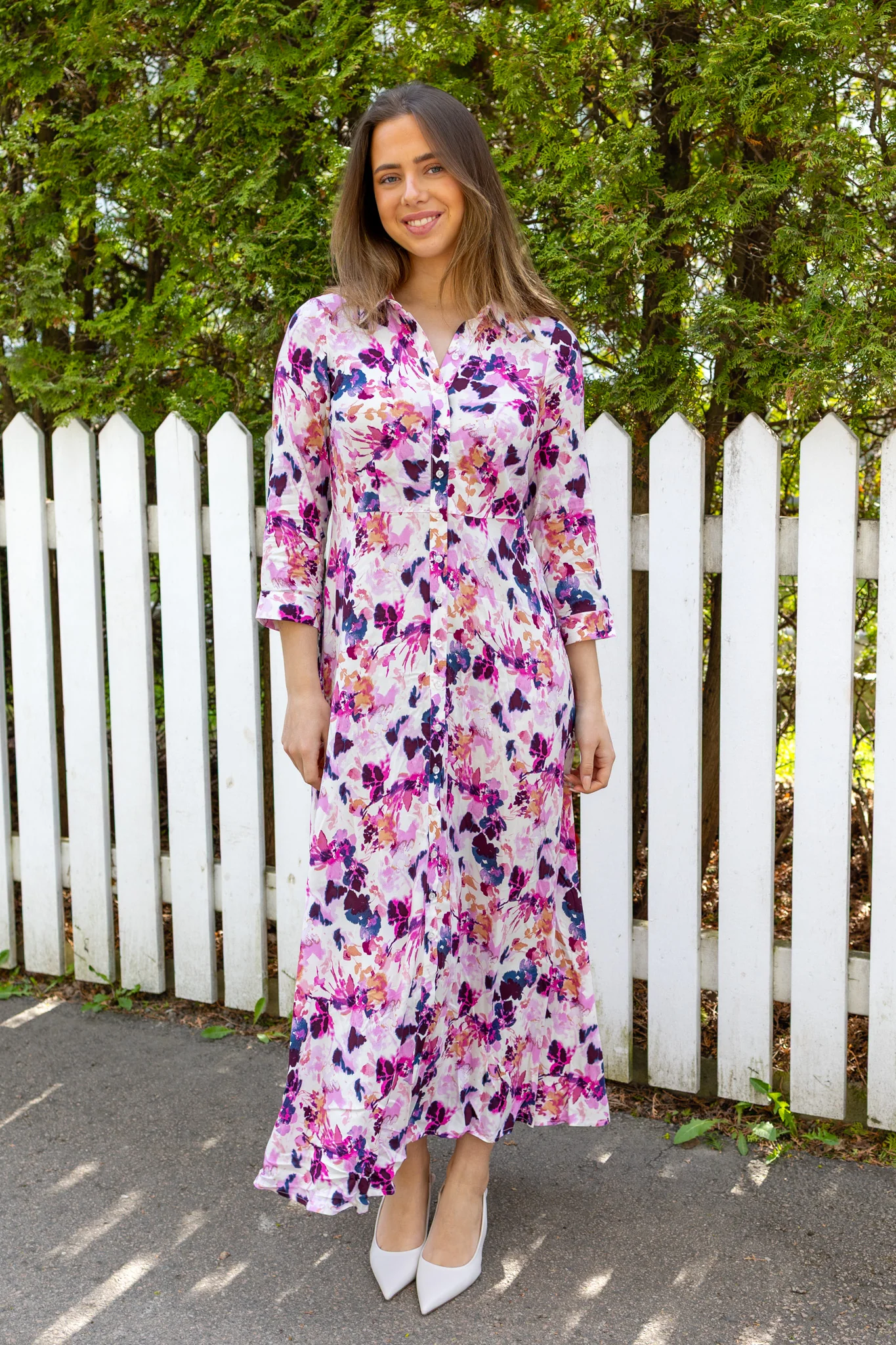 Savanna Long Shirt Dress Pristine Lynn - Image 5