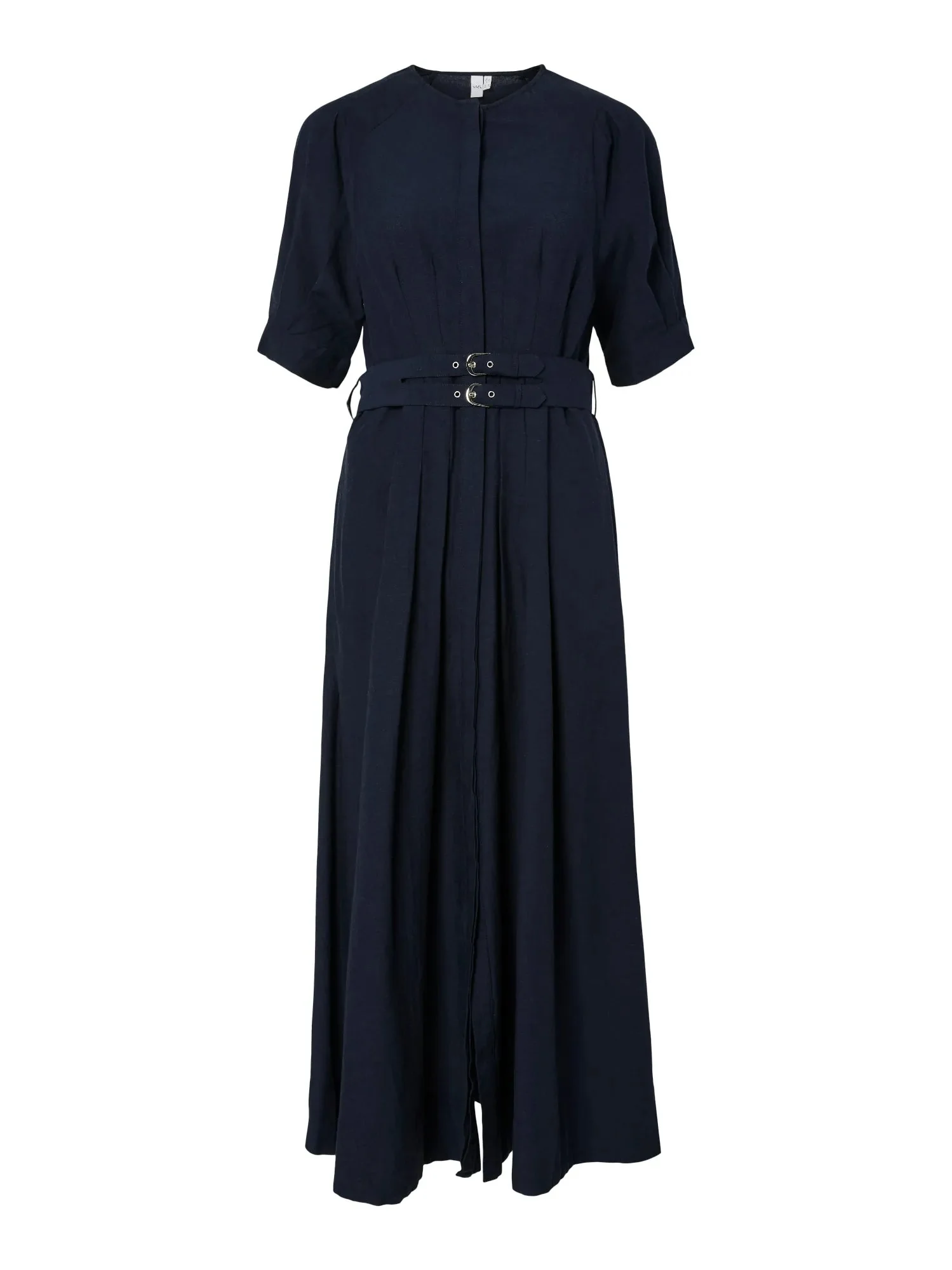 Maruma 2/4 Long Dress Navy Blazer - Image 2