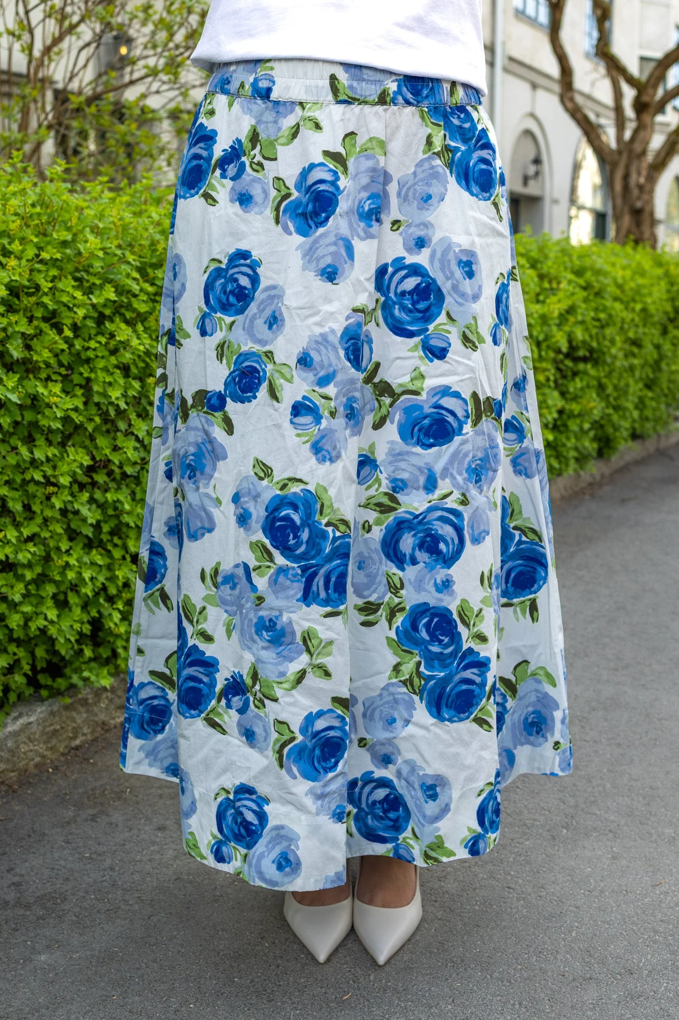 Colea Hw Ankle Skirt Star White Emula - Image 4