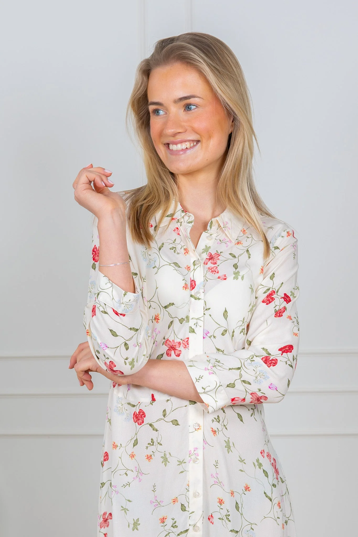 Savanna Long Shirt Dress Pristine Botalia - Image 5