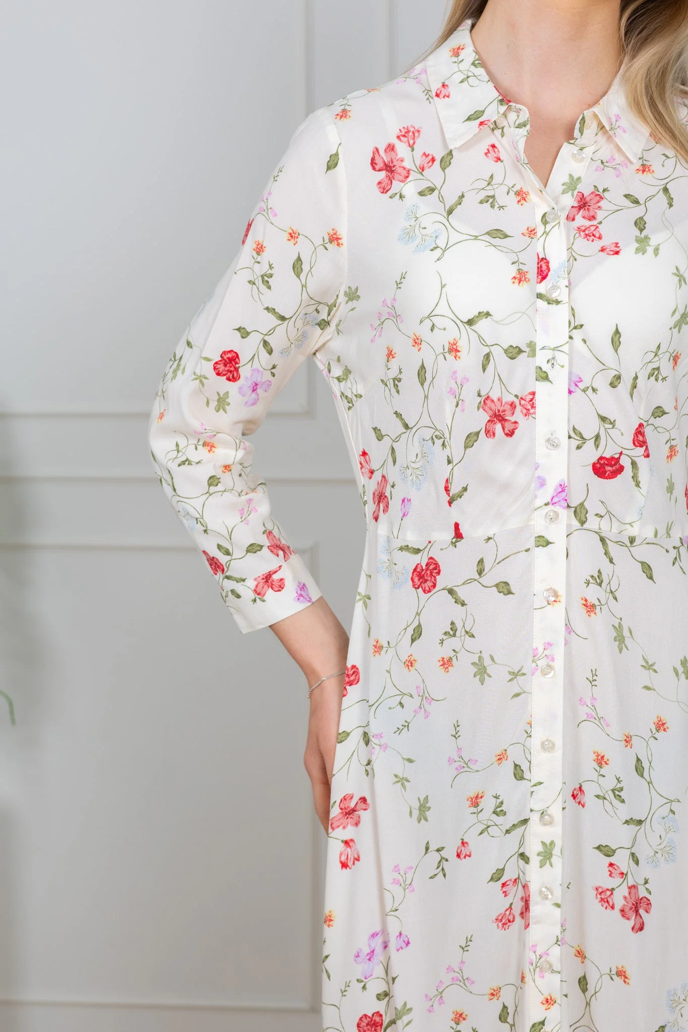 Savanna Long Shirt Dress Pristine Botalia - Image 6