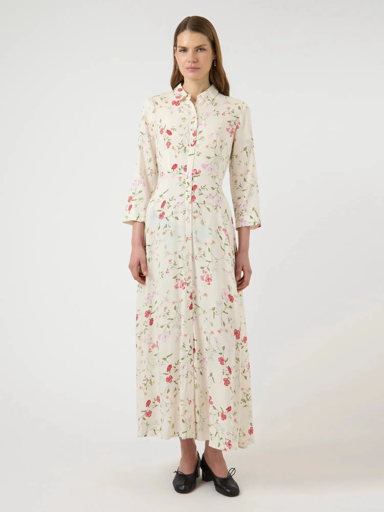 Savanna Long Shirt Dress Pristine Botalia - Image 7