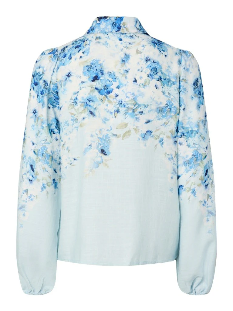 Cleo Ls Shirt Skyway Cleo Print - Image 2