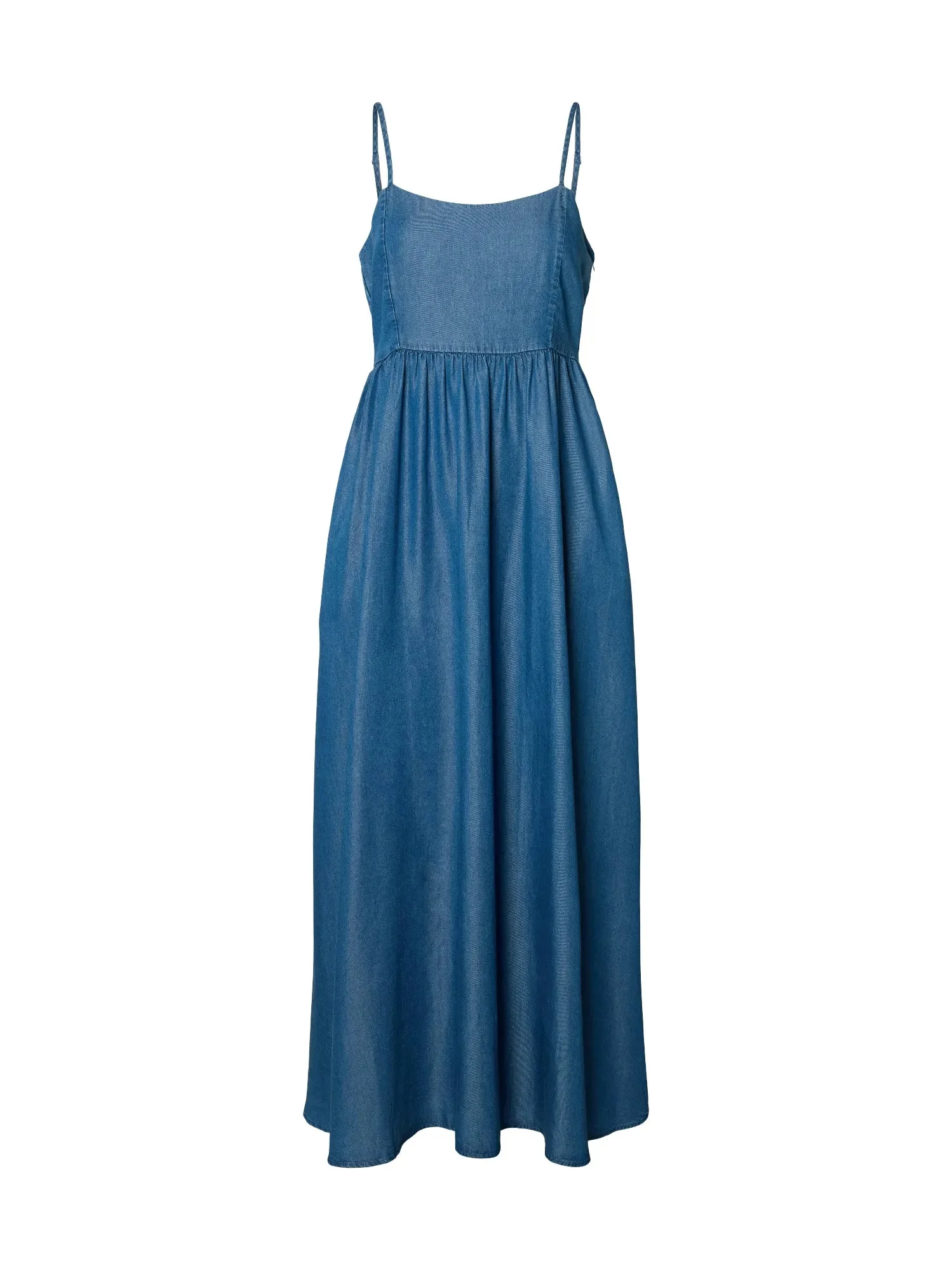 Janna Regular Sl Ankle Dress Medium Blue Denim