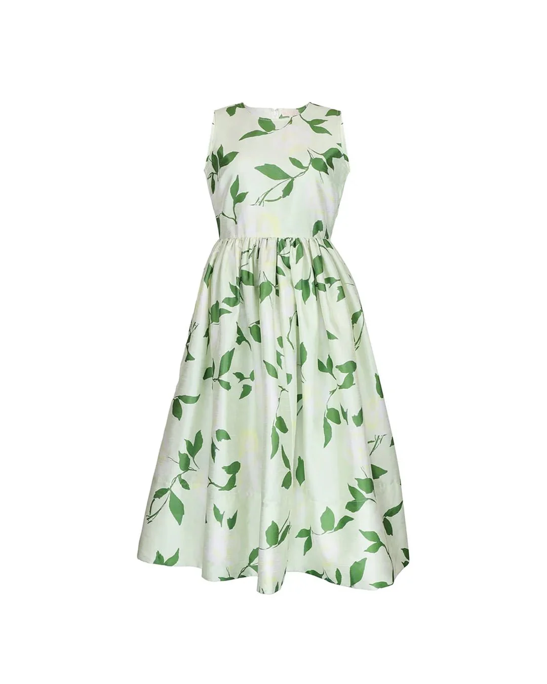 Taffeta Midi Dress Soft Pastel - Image 2