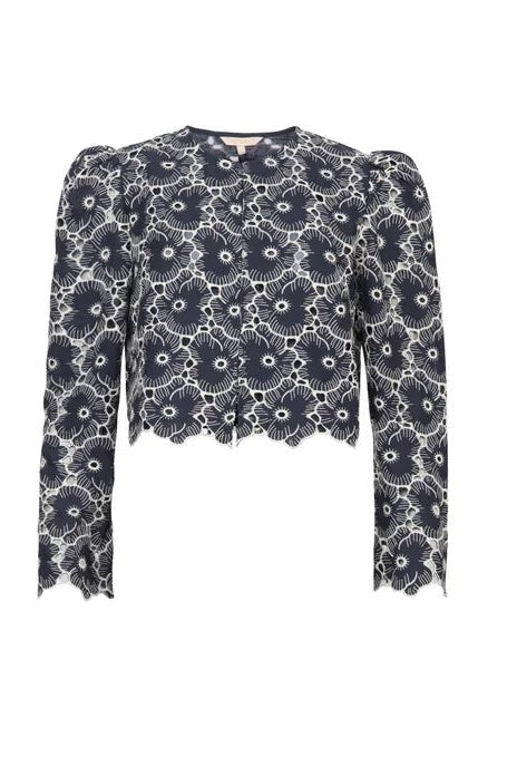 Broderie Anglaise Jacket Marine - Image 2