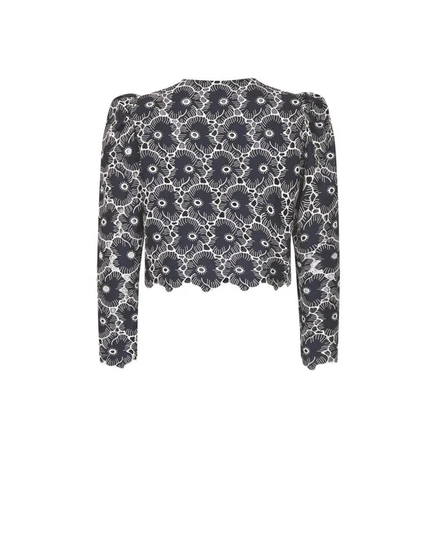 Broderie Anglaise Jacket Marine - Image 6