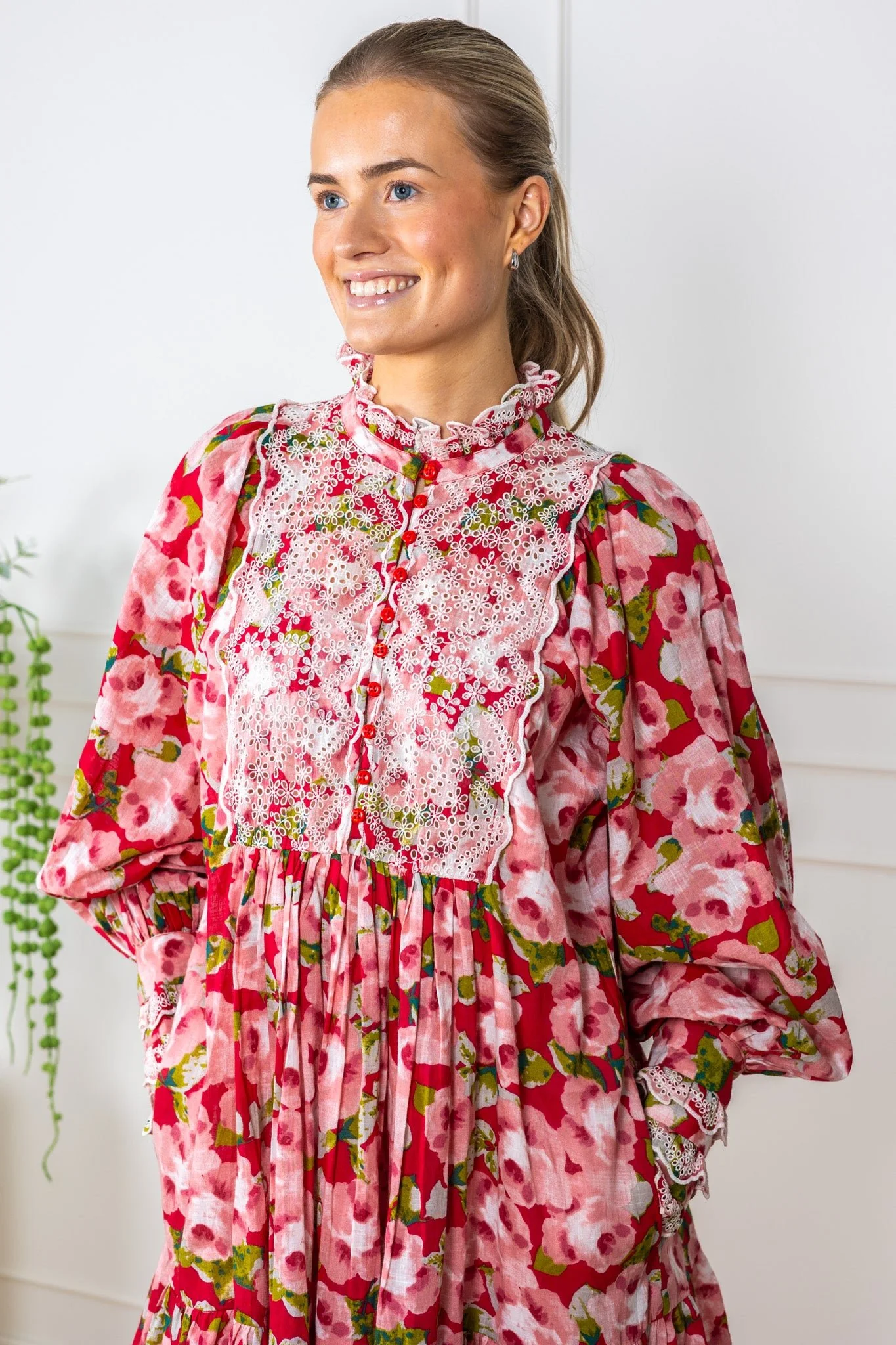 Cotton Slub Shift Dress Romace - Image 5