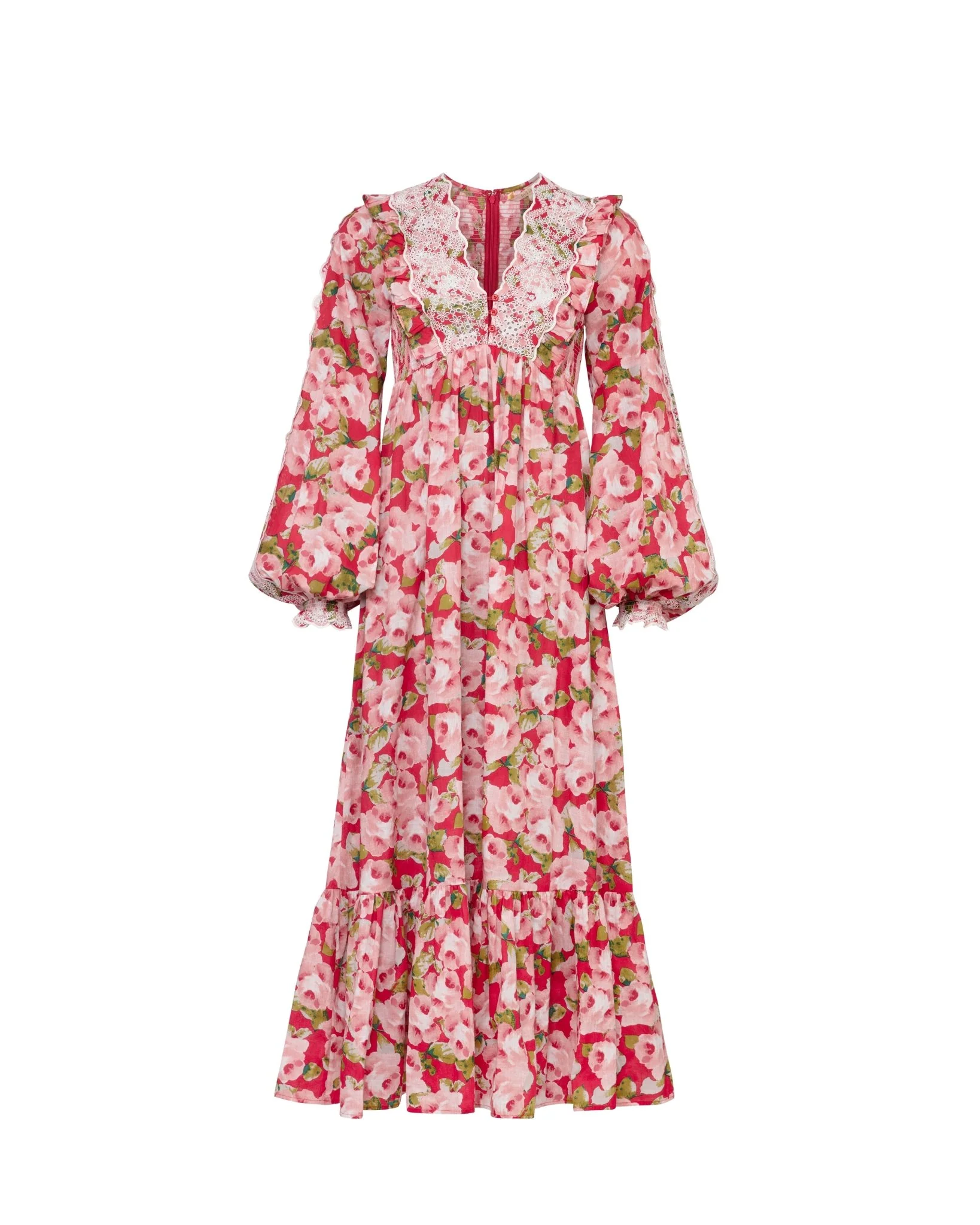 Cotton Slub Maxi Dress Romace - Image 2