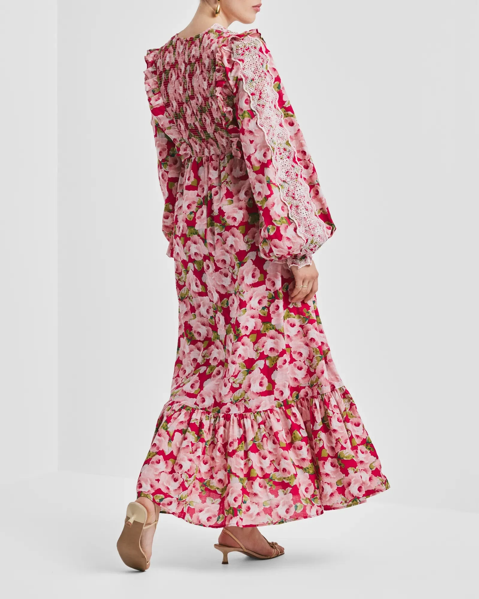 Cotton Slub Maxi Dress Romace - Image 8