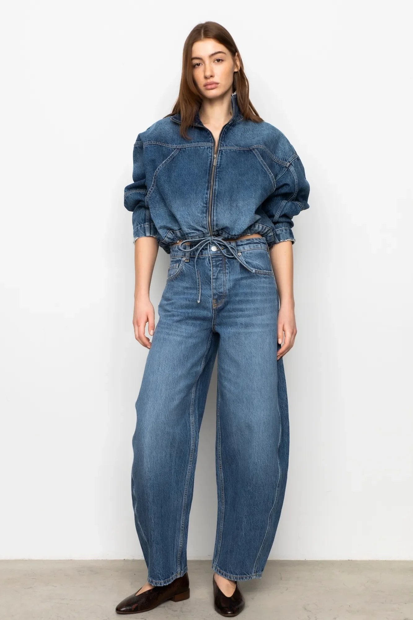 Libby Jeans Washed Dark Blue