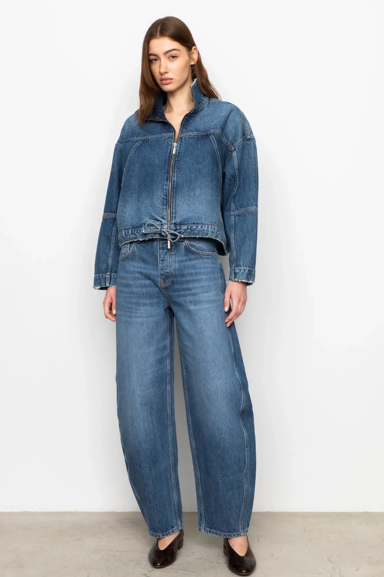 Libby Jeans Washed Dark Blue - Image 4
