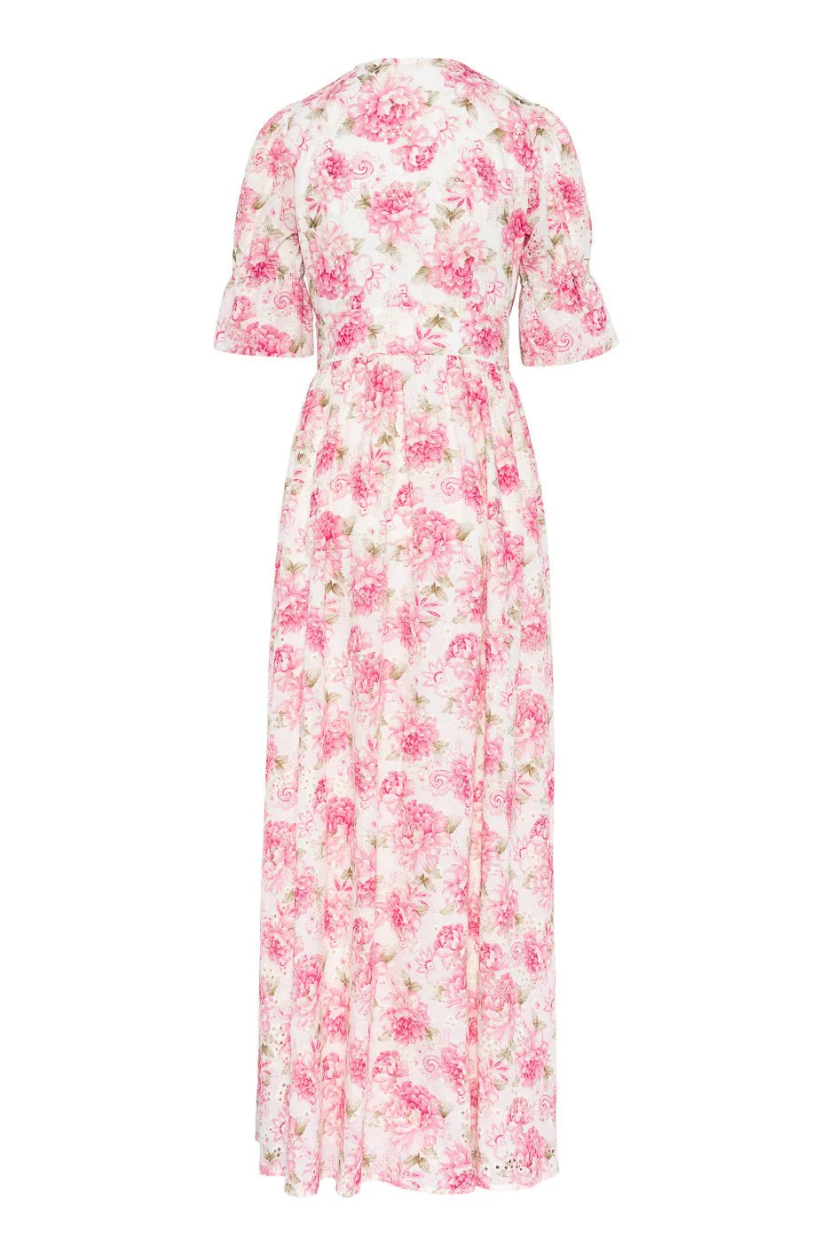 Evie Maxi Dress Peony Pop Pink - Image 7