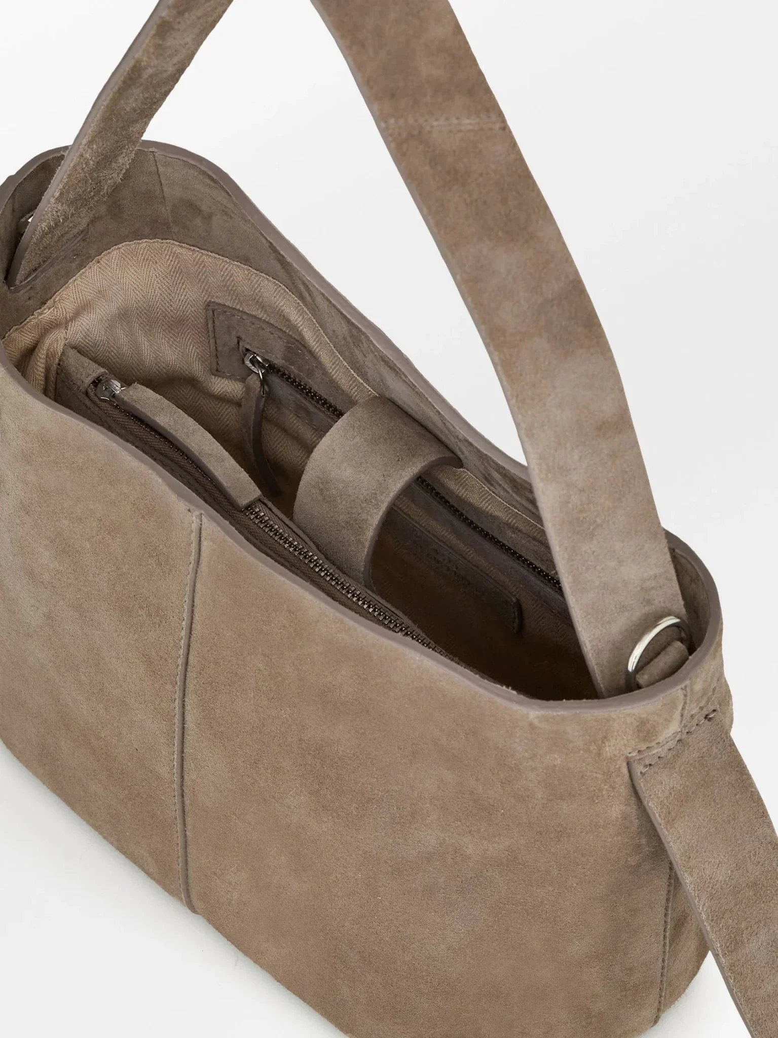 Suede Fraya Small Bag Moral Gray - Image 2