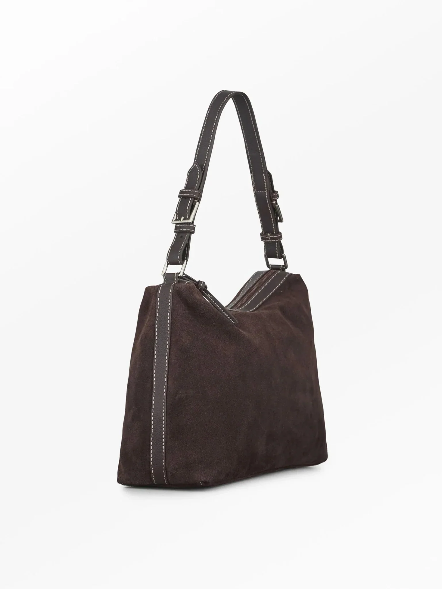 Suede Ginni Medi Bag Chocolate Torte - Image 3