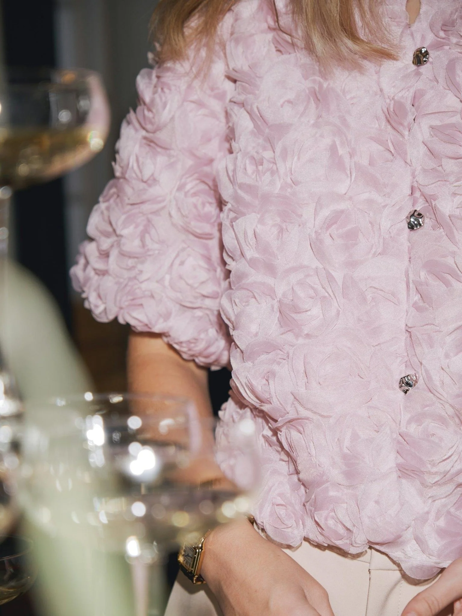 Aisa Flower Blouse Rose - Image 7