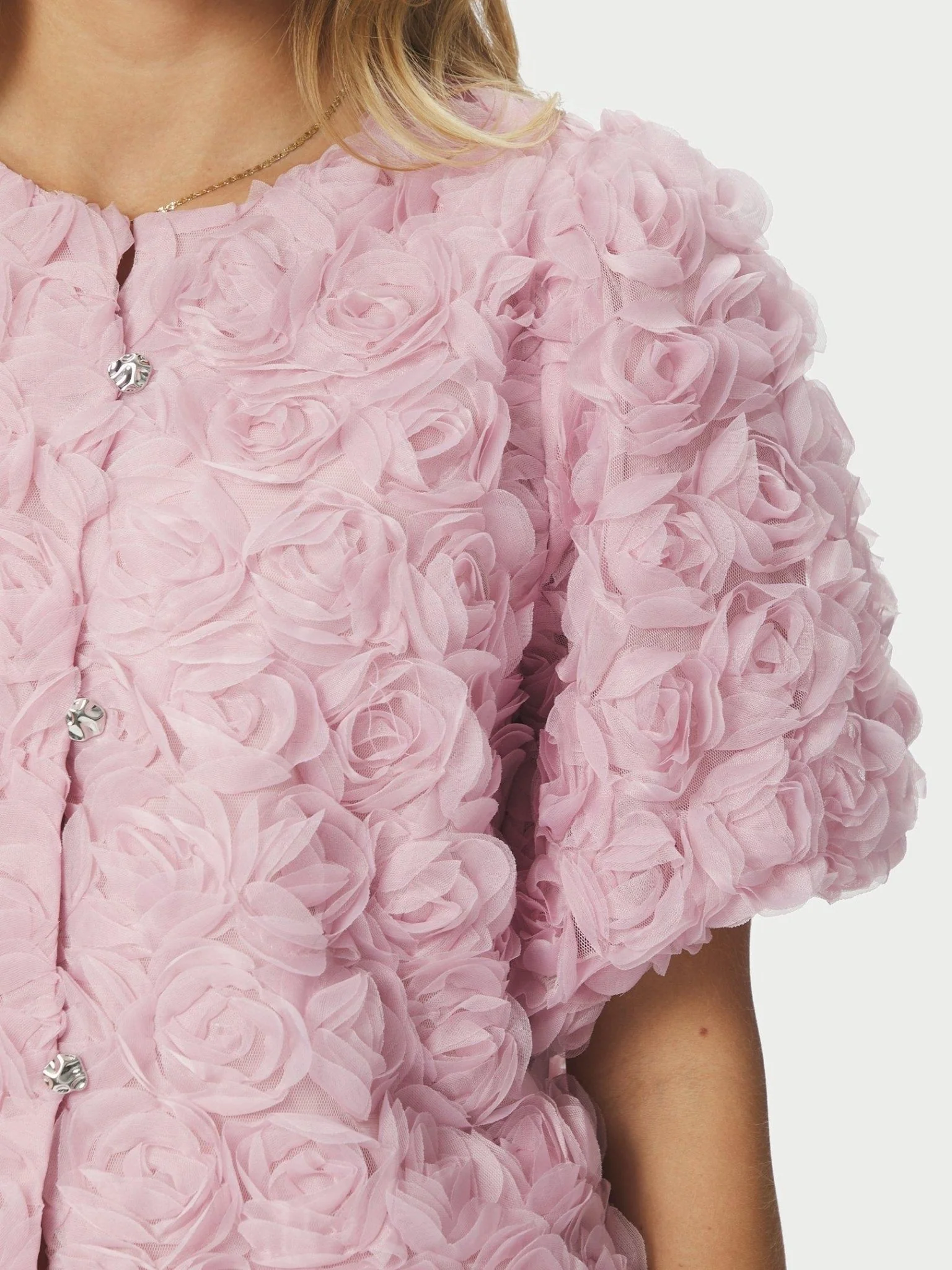 Aisa Flower Blouse Rose - Image 9