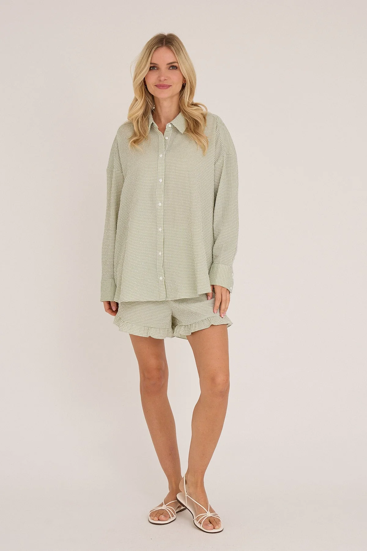 Sonja Shorts Light Green - Image 2