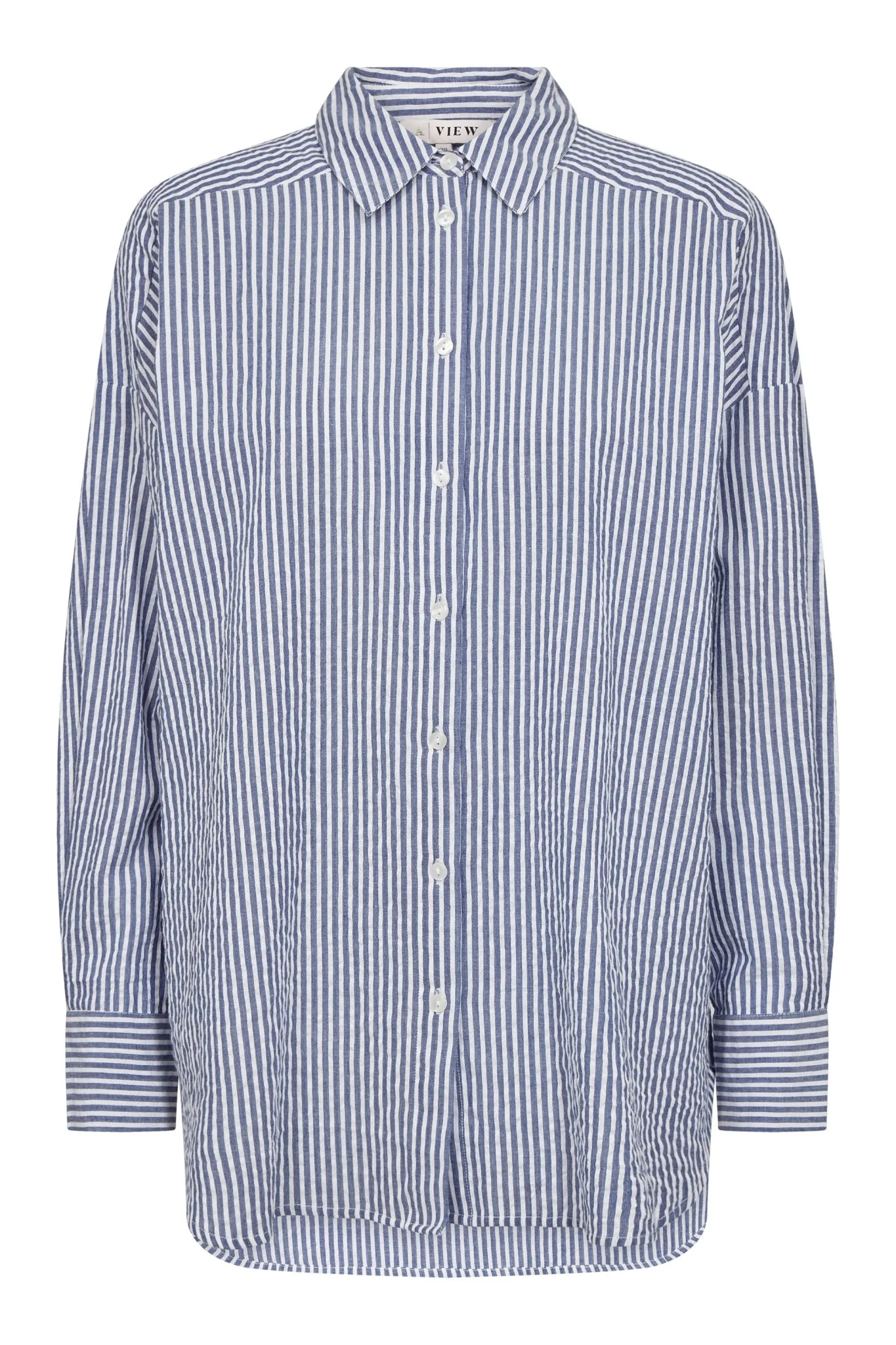 Sonja New Shirt Navy/White - Image 2