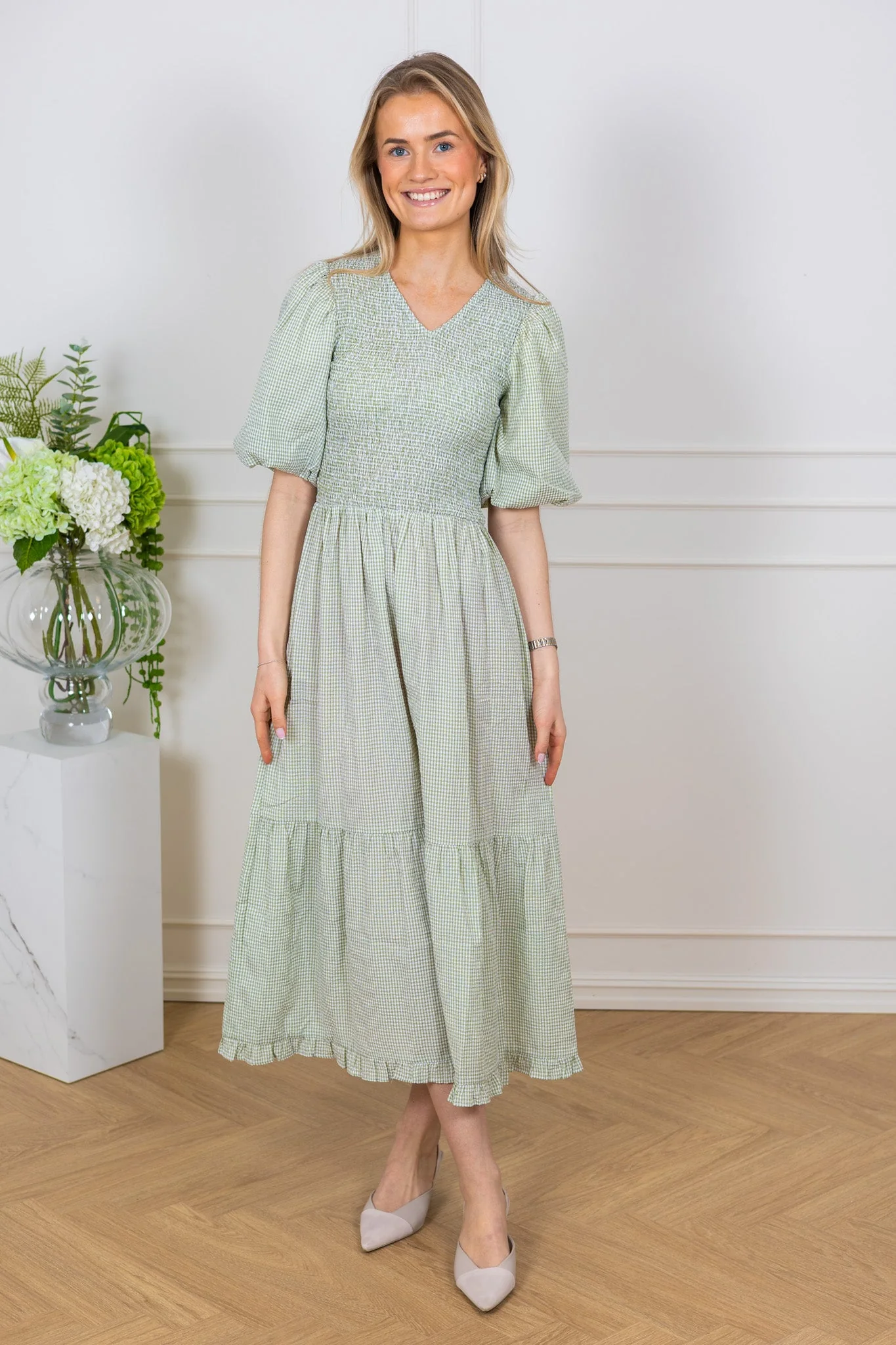 Signa Dress Dusty Green
