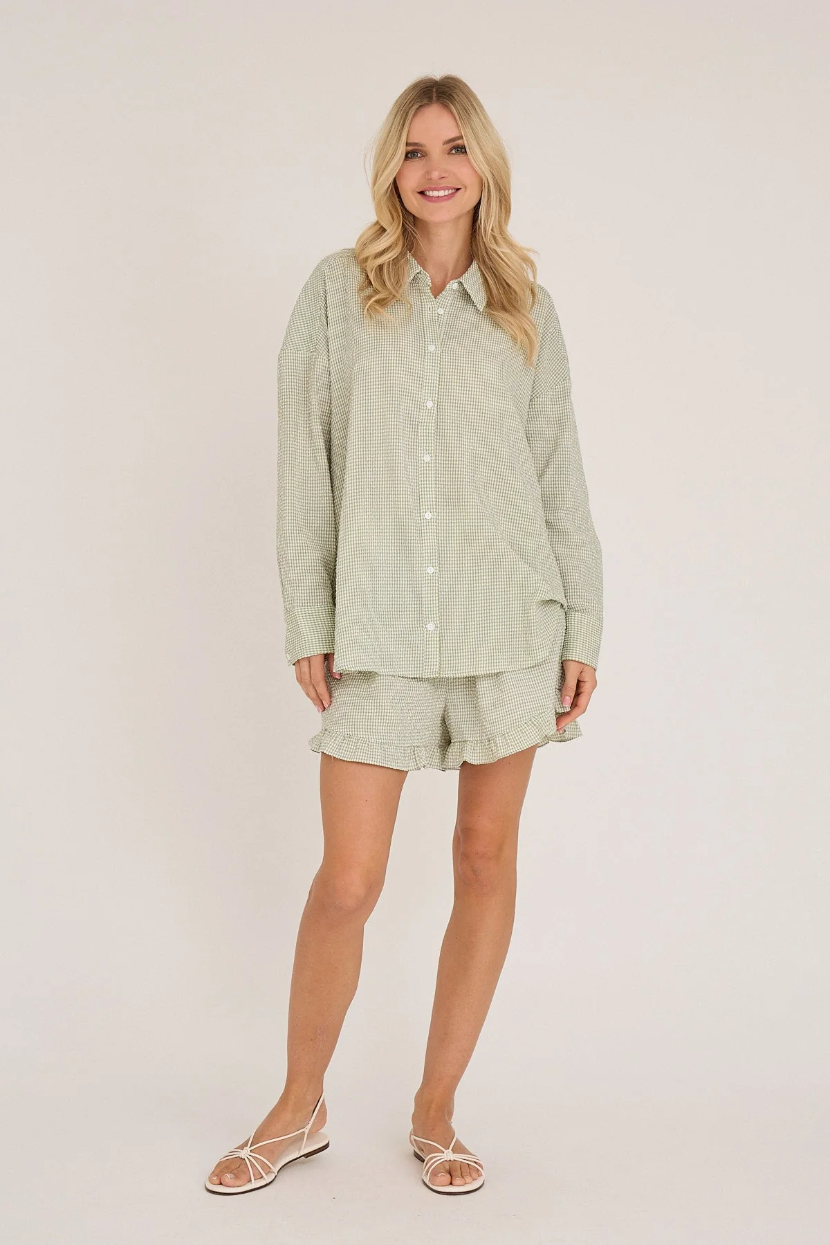 Sonja Shirt Light Green - Image 2