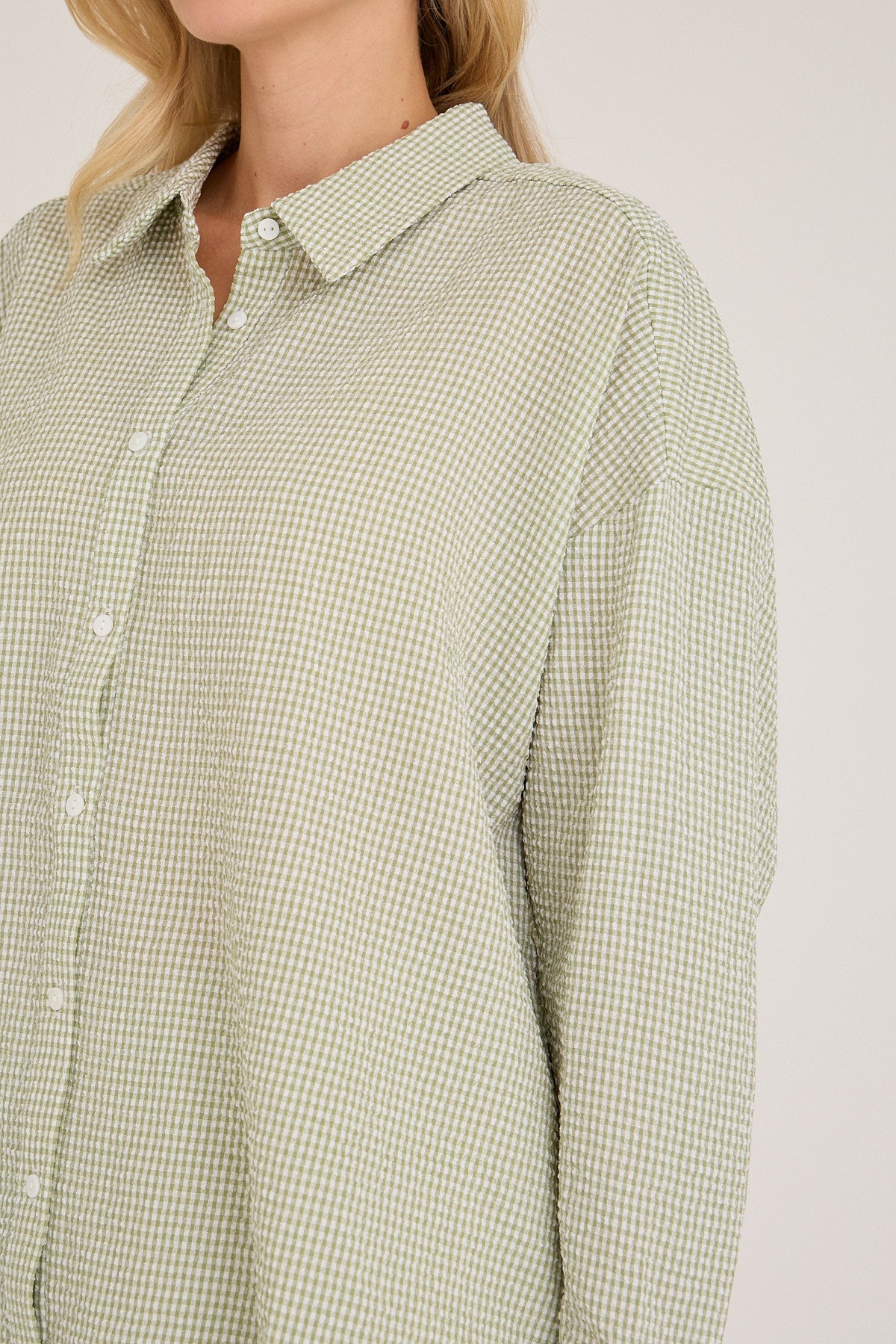 Sonja Shirt Light Green - Image 3
