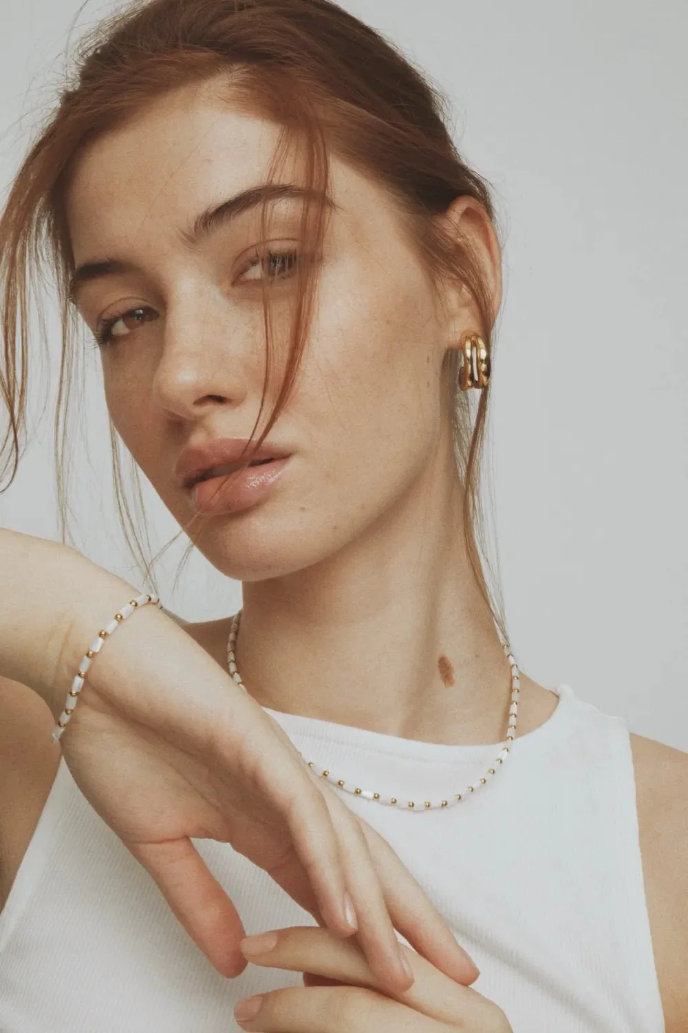 The White Shell Bracelet Off-White - Image 3