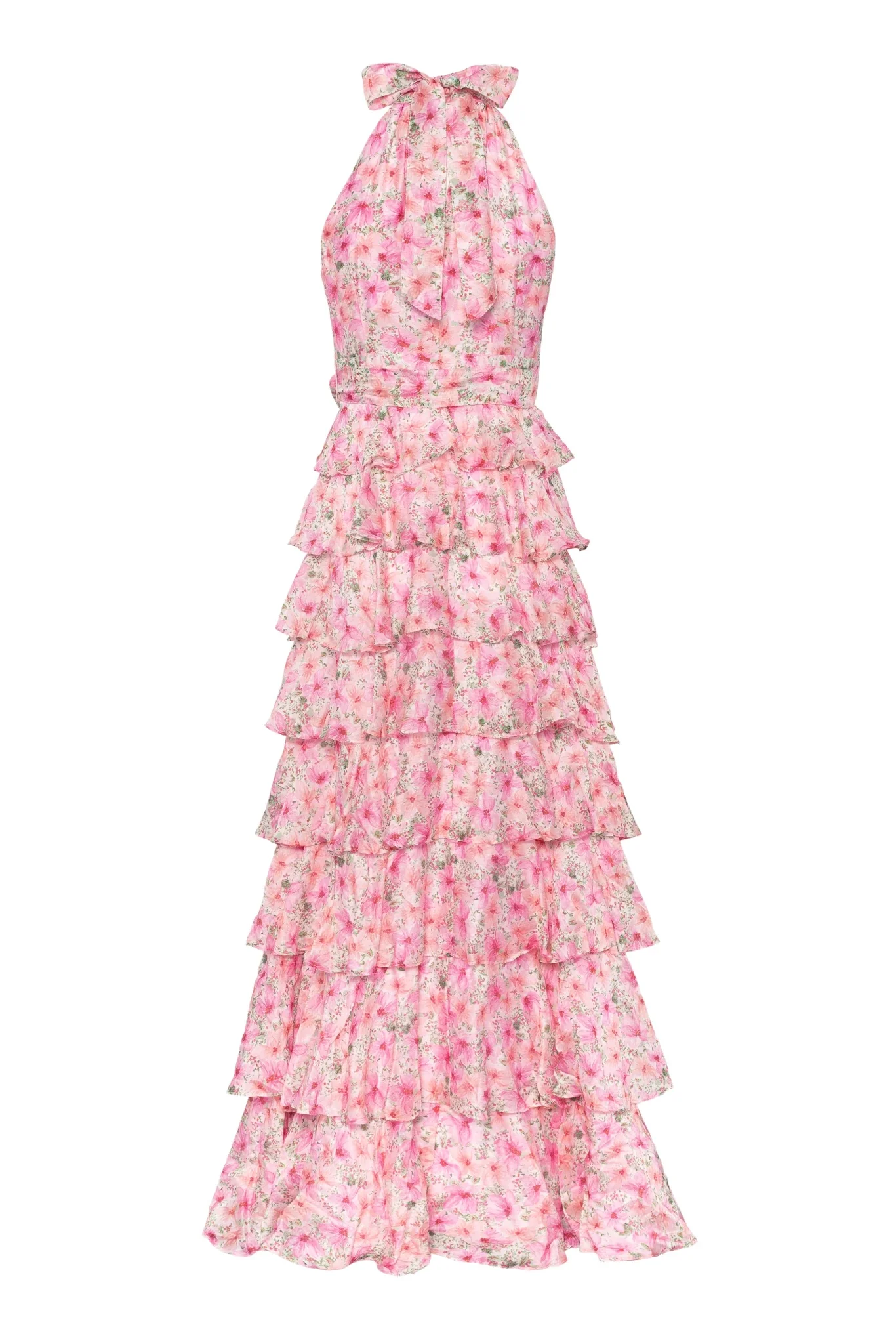 Angel Maxi Halterneck Dress Garden Serenade - Image 4