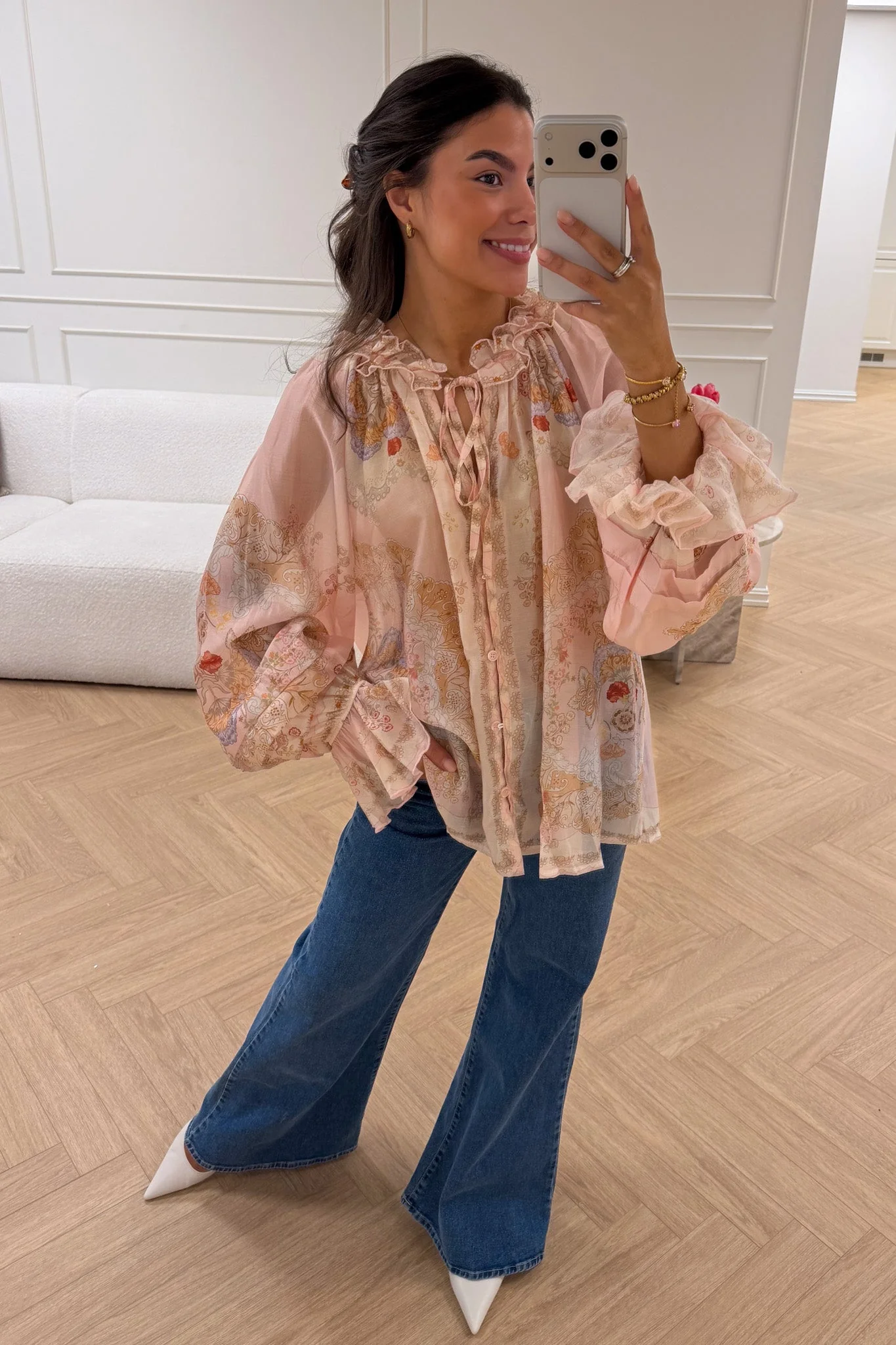 Sas Senes Blouse Pink - Image 2